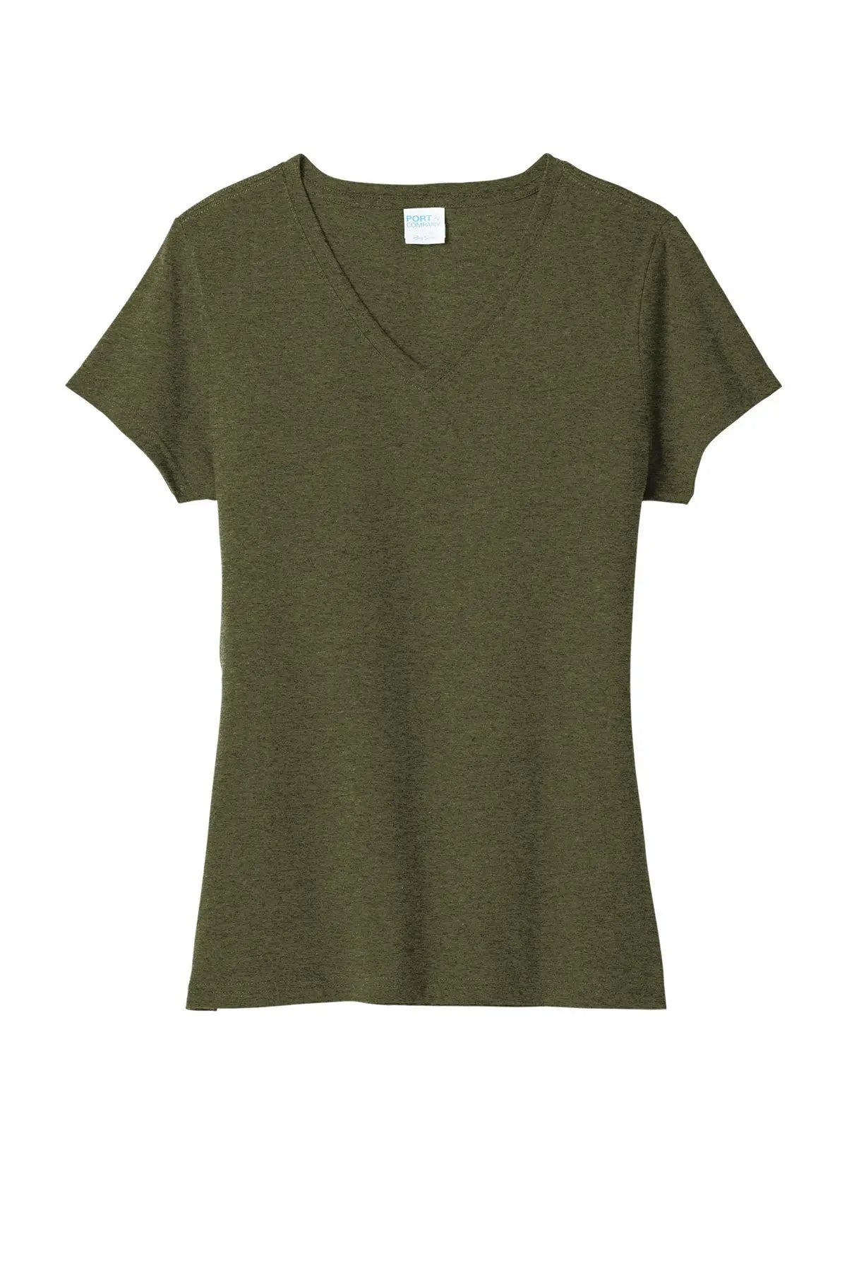 Port & Co™ Women's Tri-Blend V-Neck Tee #LPC330V