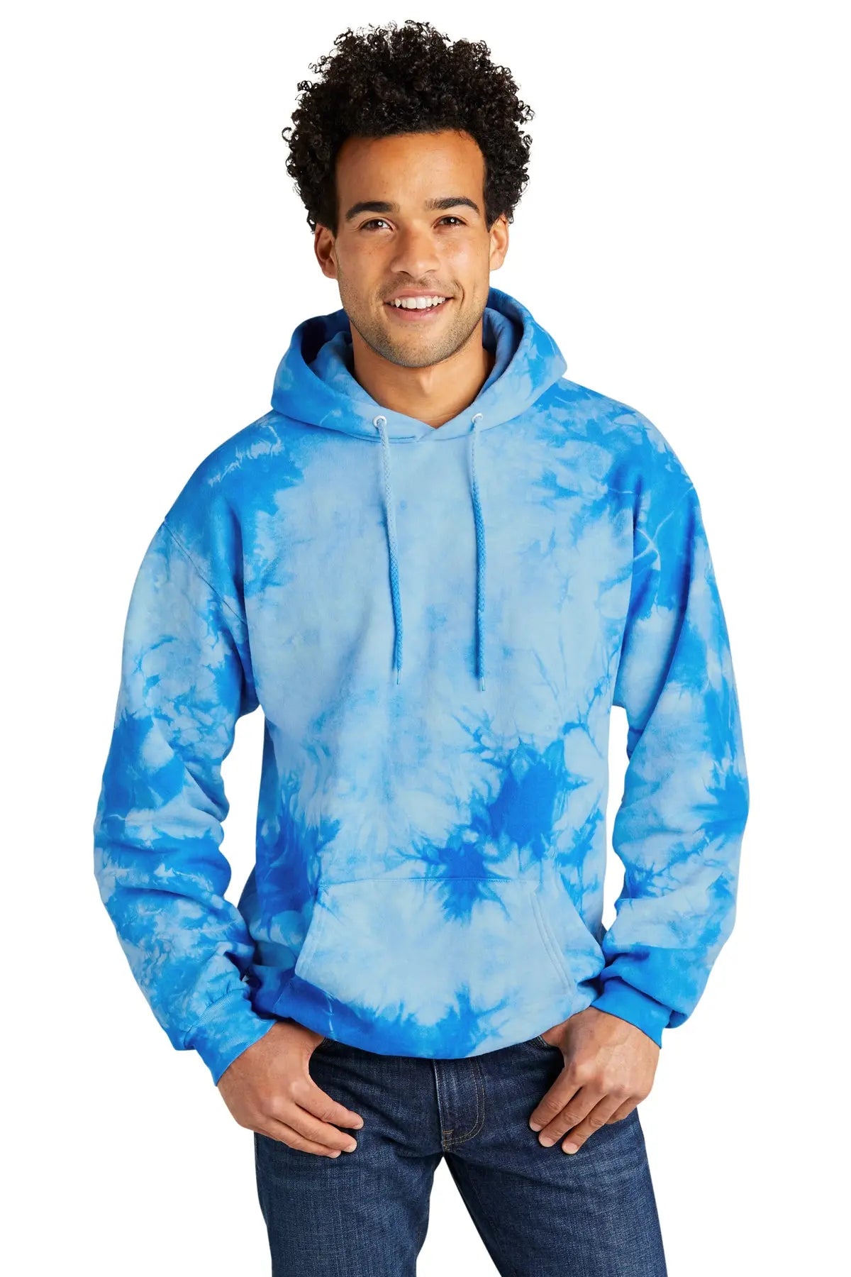 Port & Co™ Crystal Tie-Dye Pullover Hoodie #PC144