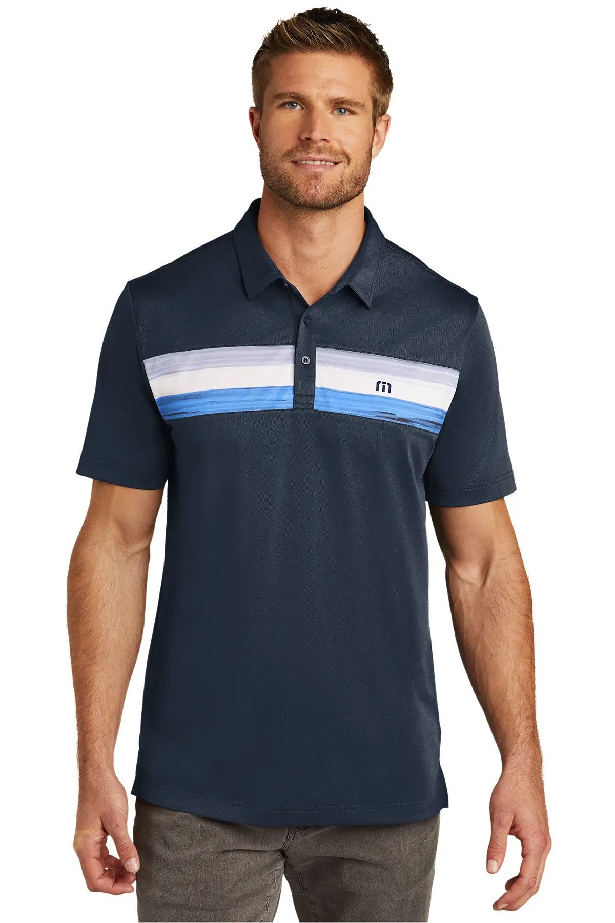 TravisMathew Cabana Chest Stripe Polo #TM1MU416Game Over Merch