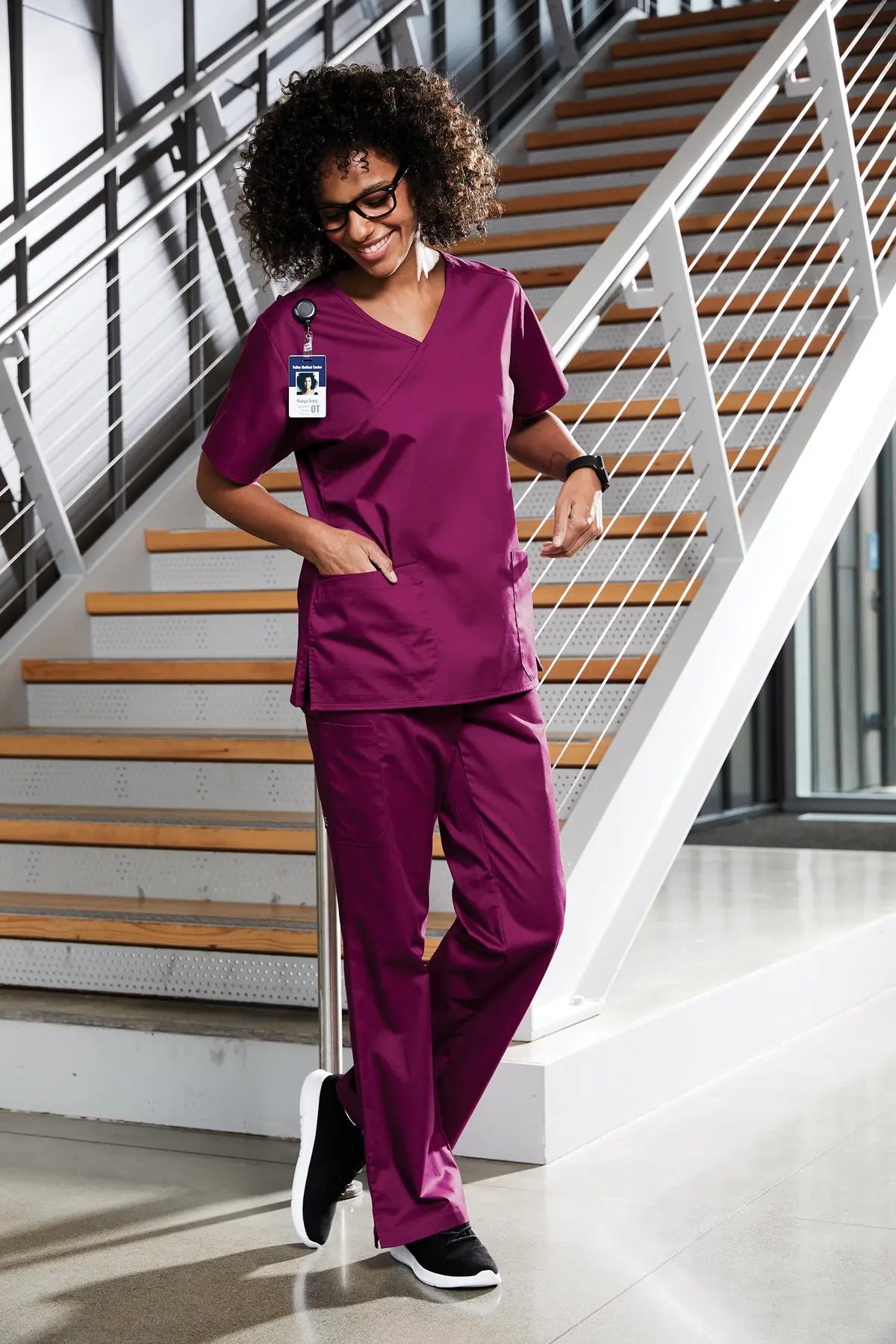 Wink® Women’s WorkFlex Flare Leg Cargo Pant #WW4750