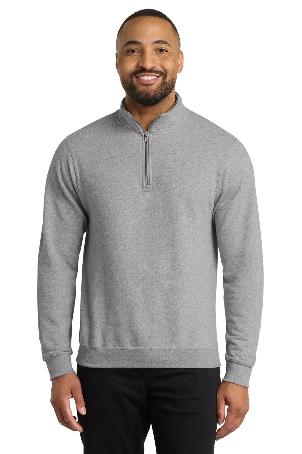 Port & Co™ Core Fleece 1/4-Zip Pullover Sweatshirt #PC78Q Game Over Merch