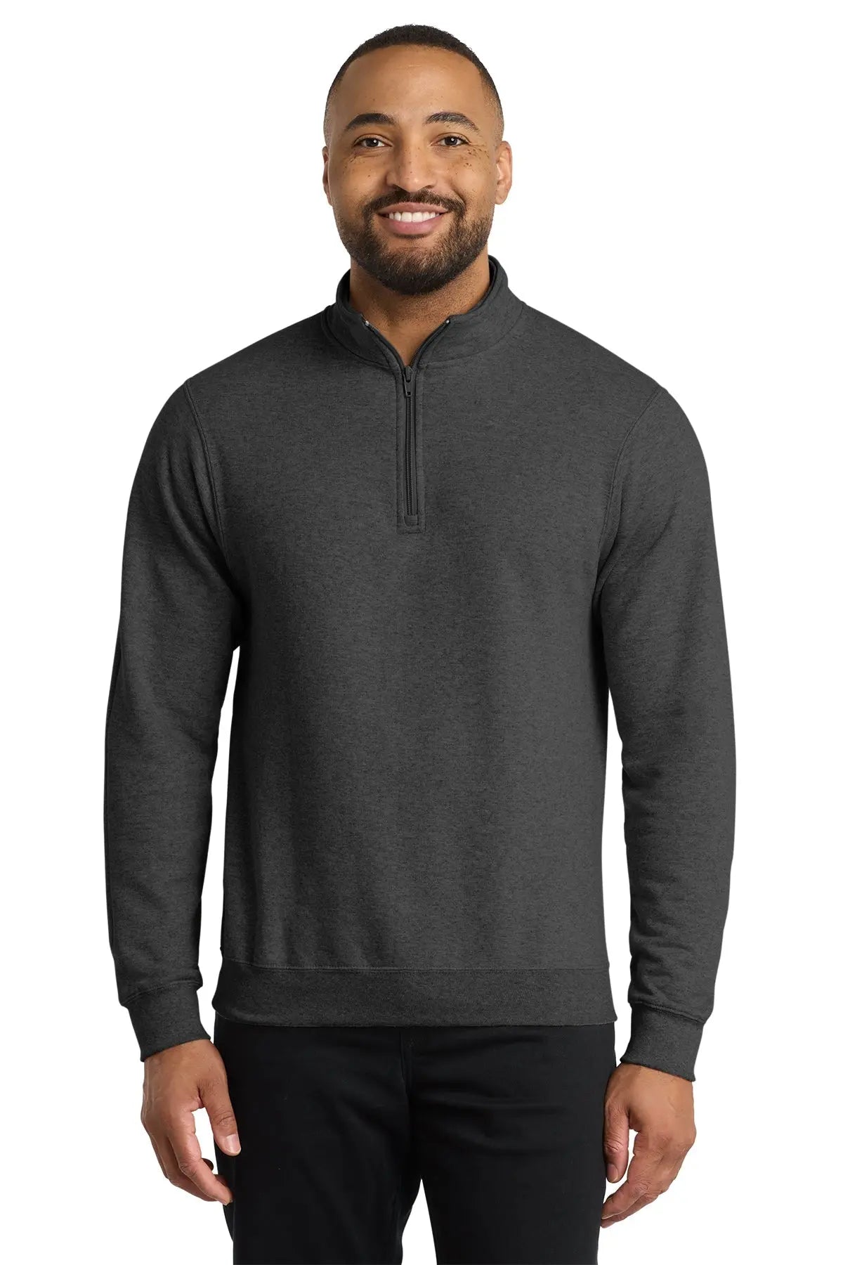Port & Co™ Core Fleece 1/4-Zip Pullover Sweatshirt #PC78Q Game Over Merch