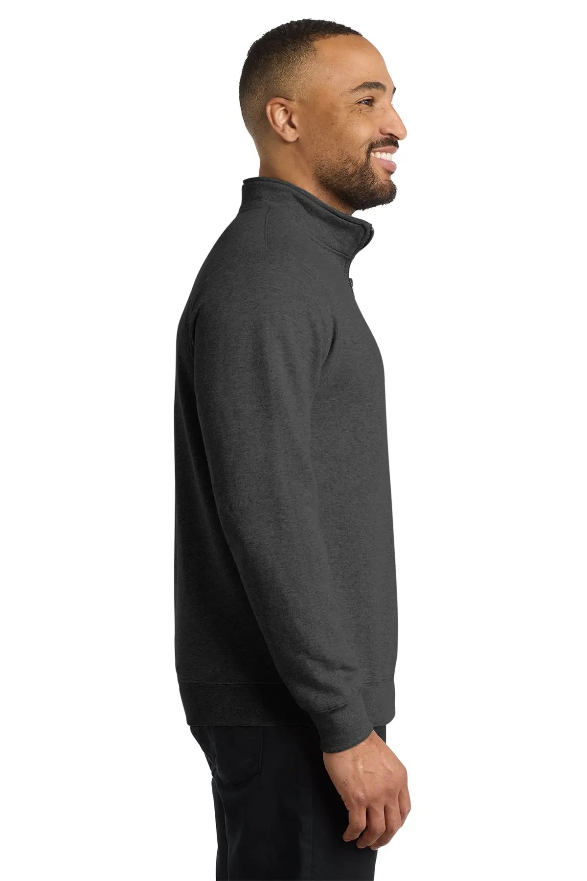 Port & Co™ Core Fleece 1/4-Zip Pullover Sweatshirt #PC78Q Game Over Merch
