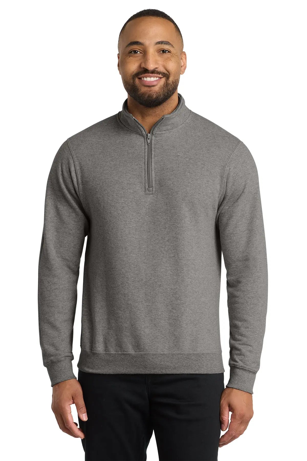 Port & Co™ Core Fleece 1/4-Zip Pullover Sweatshirt #PC78Q Game Over Merch