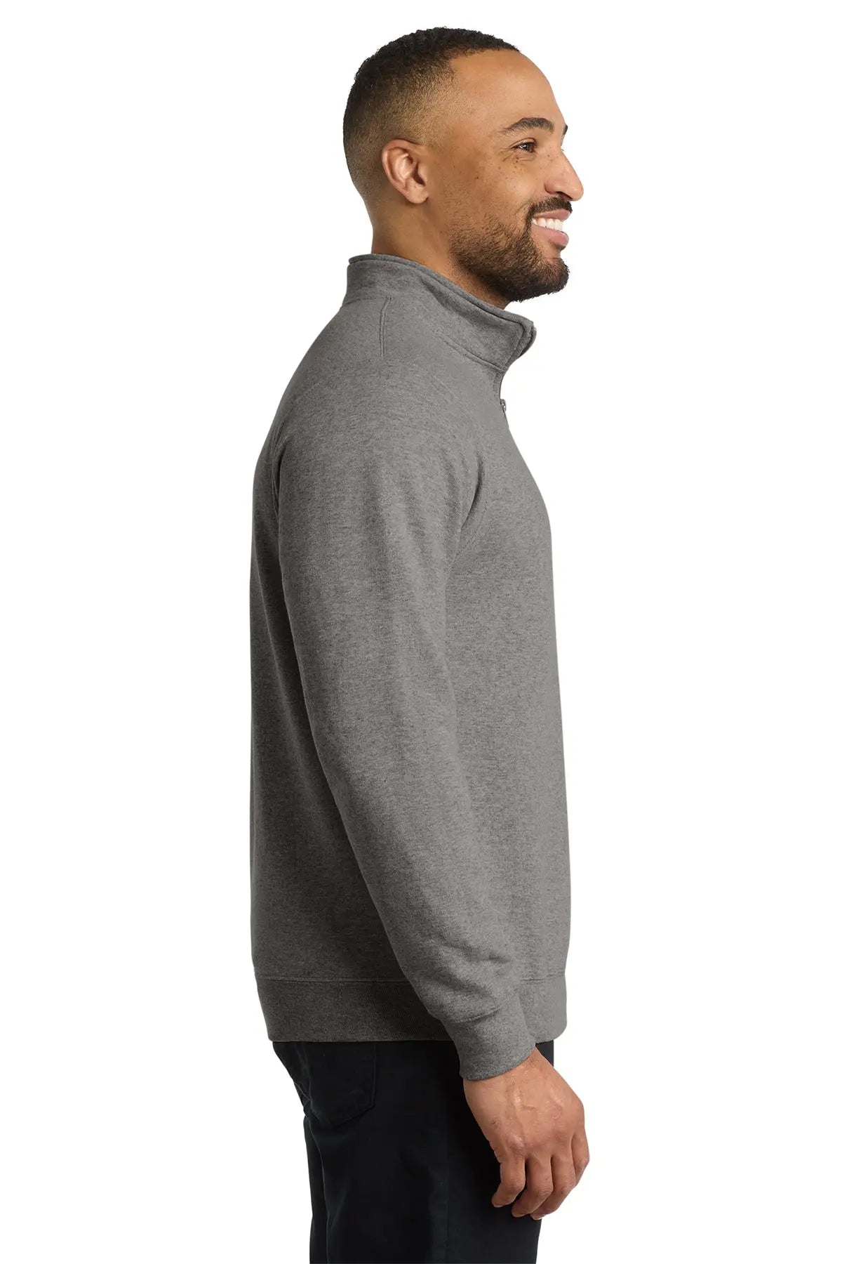 Port & Co™ Core Fleece 1/4-Zip Pullover Sweatshirt #PC78Q Game Over Merch