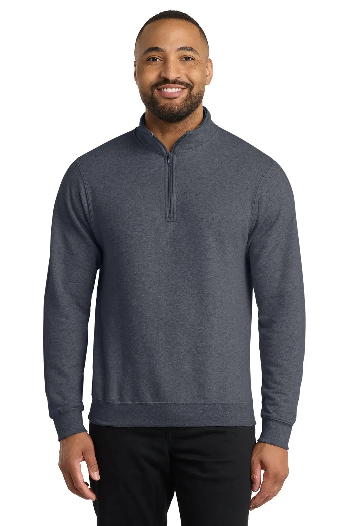 Port & Co™ Core Fleece 1/4-Zip Pullover Sweatshirt #PC78Q Game Over Merch