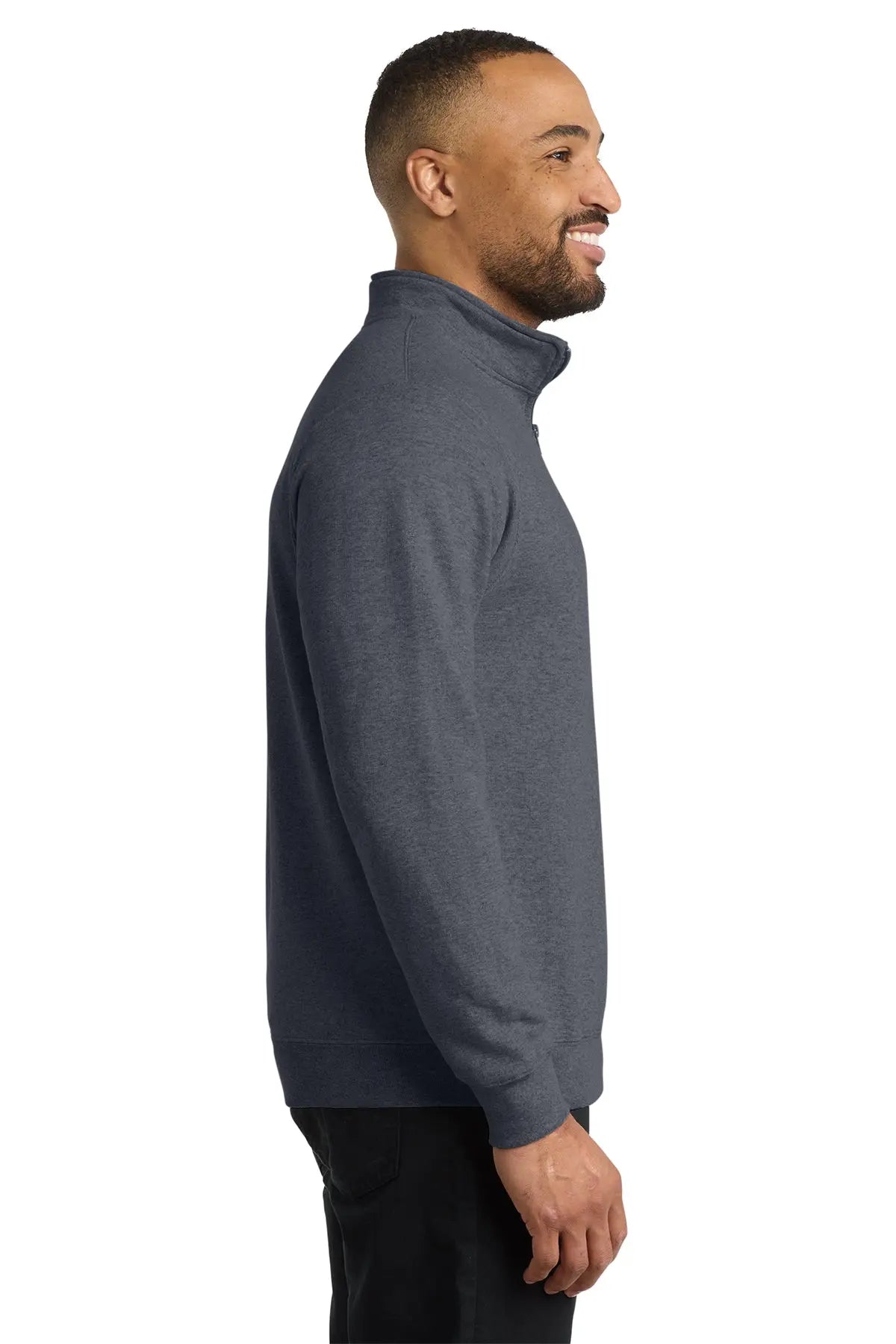 Port & Co™ Core Fleece 1/4-Zip Pullover Sweatshirt #PC78Q Game Over Merch