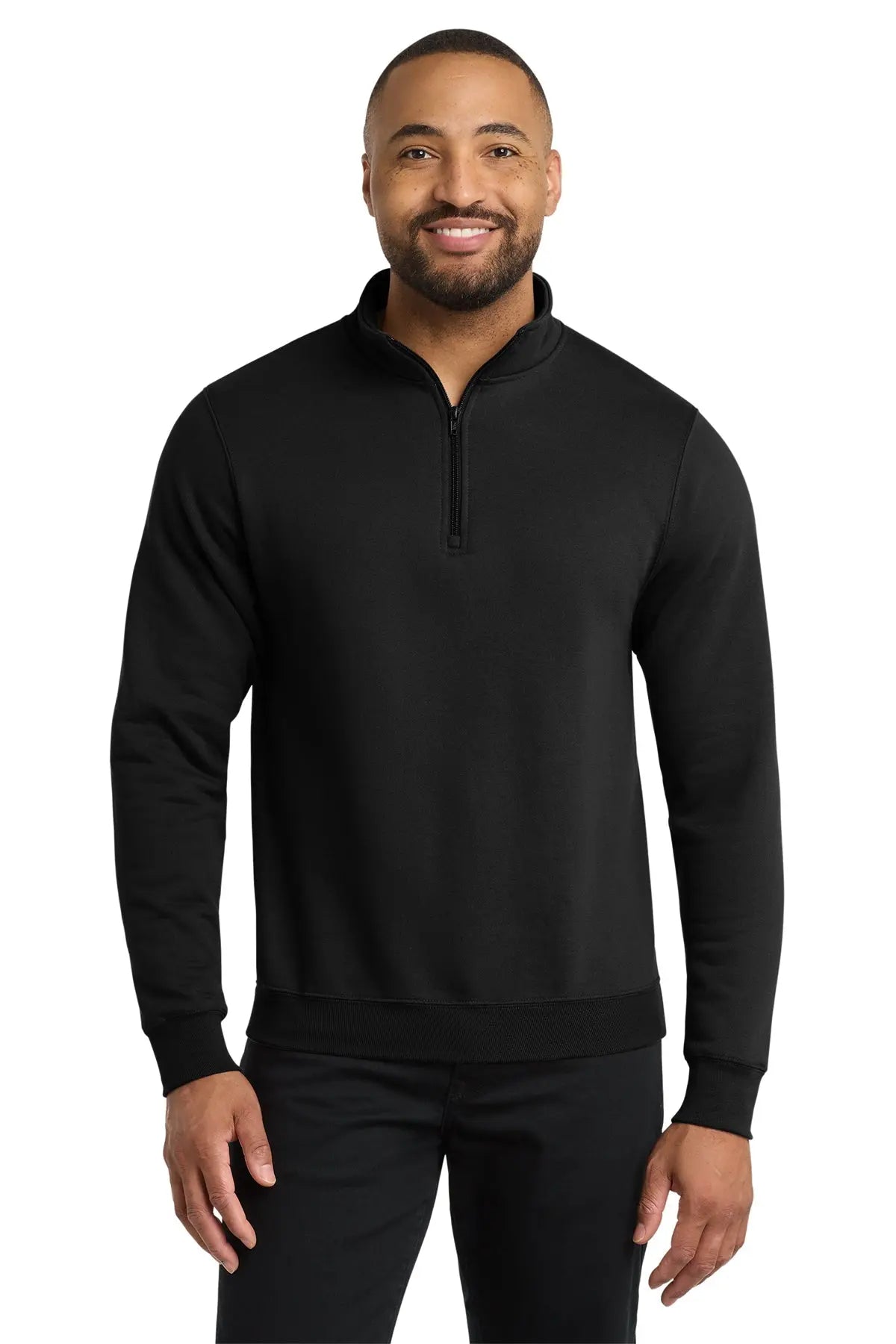 Port & Co™ Core Fleece 1/4-Zip Pullover Sweatshirt #PC78Q Game Over Merch