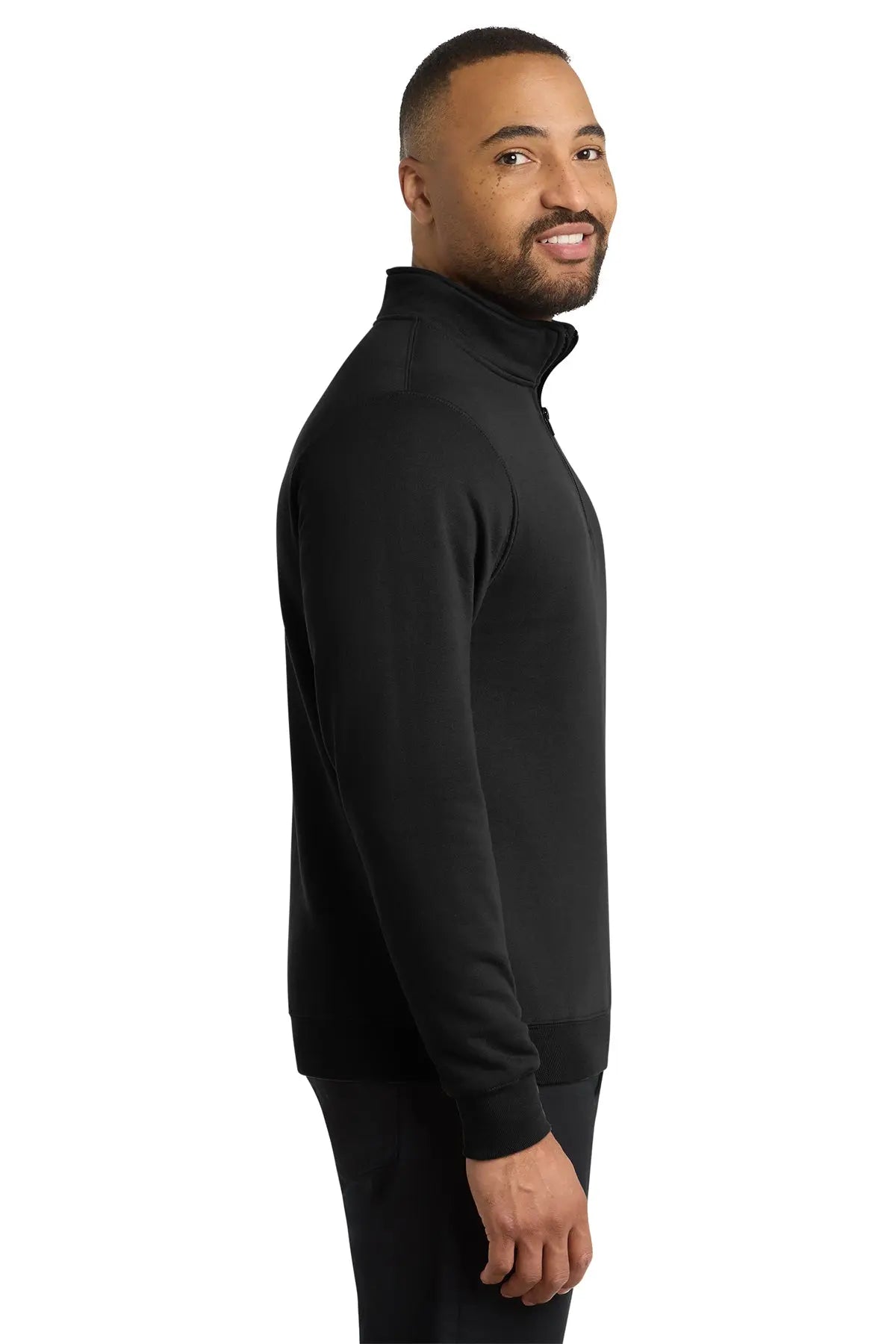 Port & Co™ Core Fleece 1/4-Zip Pullover Sweatshirt #PC78Q Game Over Merch