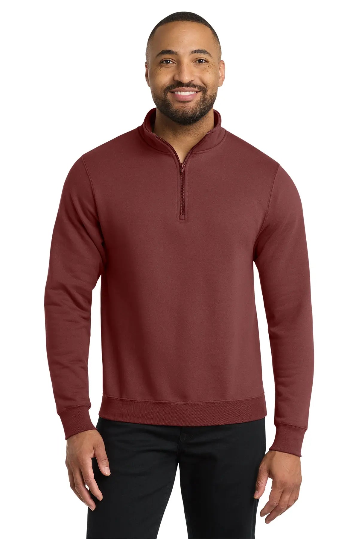 Port & Co™ Core Fleece 1/4-Zip Pullover Sweatshirt #PC78Q Game Over Merch
