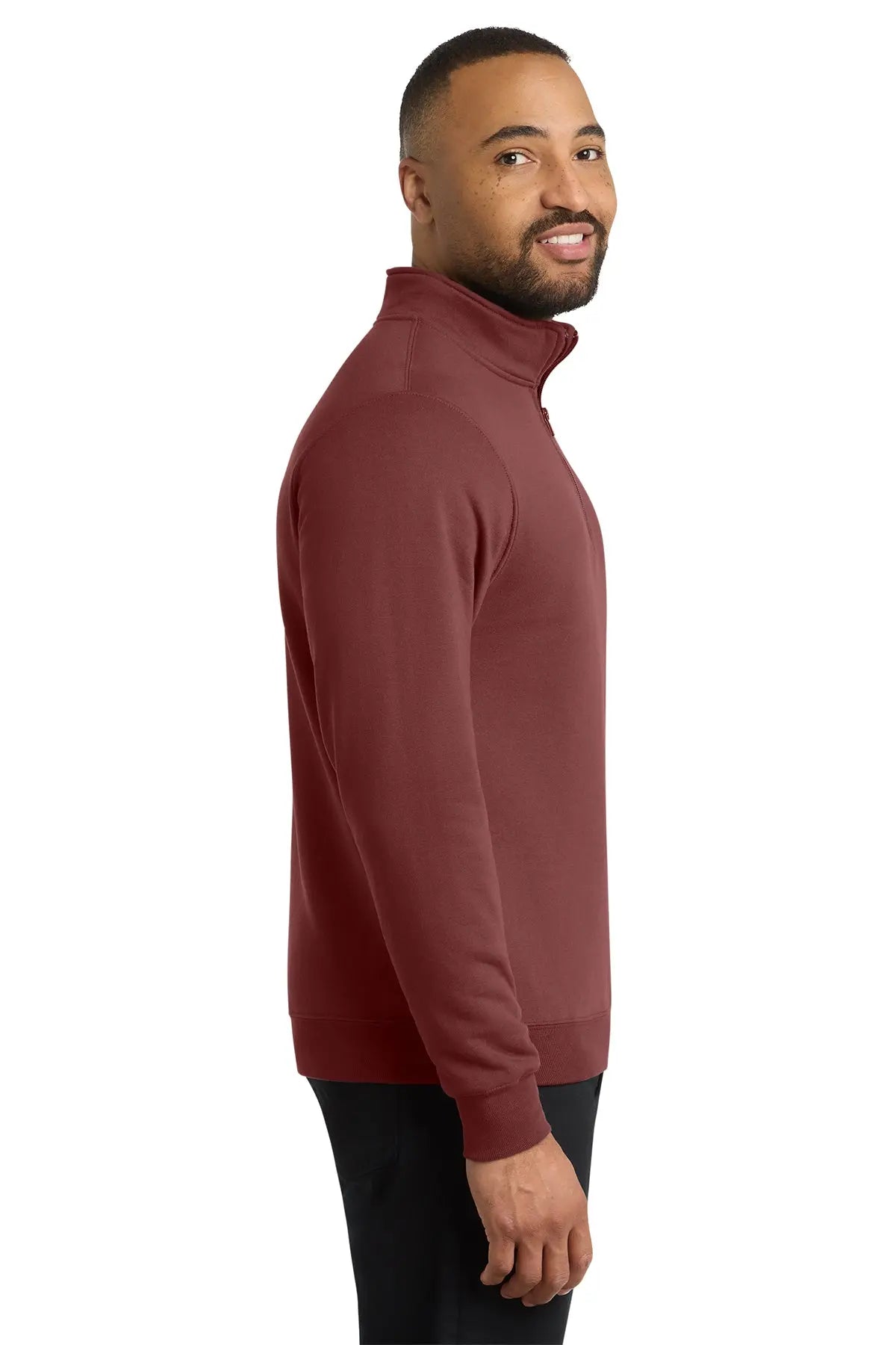 Port & Co™ Core Fleece 1/4-Zip Pullover Sweatshirt #PC78Q Game Over Merch