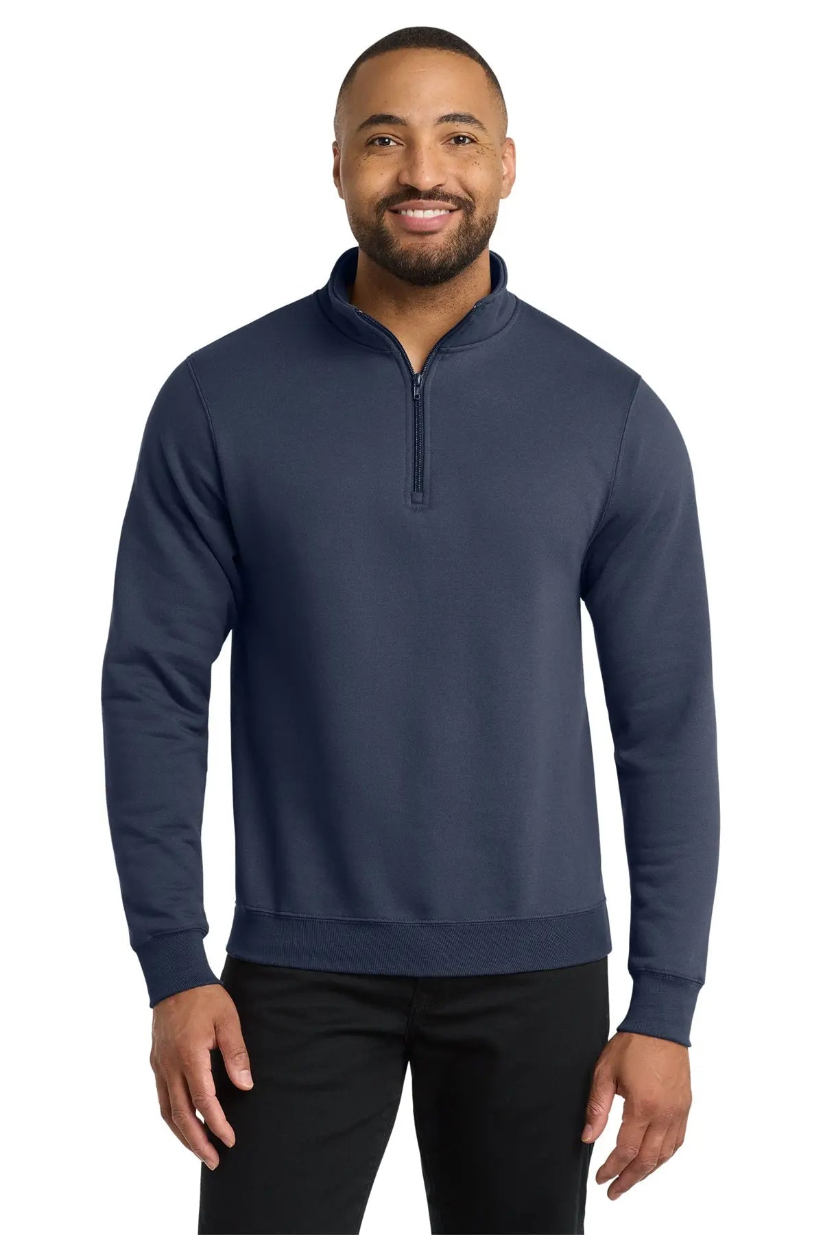 Port & Co™ Core Fleece 1/4-Zip Pullover Sweatshirt #PC78Q Game Over Merch