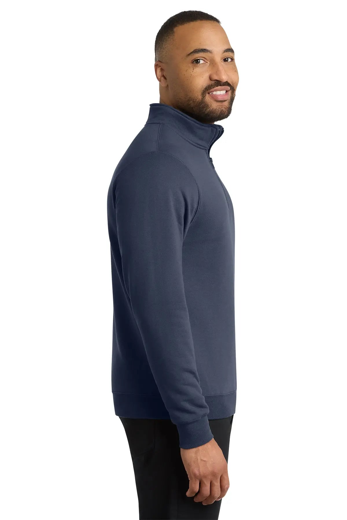Port & Co™ Core Fleece 1/4-Zip Pullover Sweatshirt #PC78Q Game Over Merch