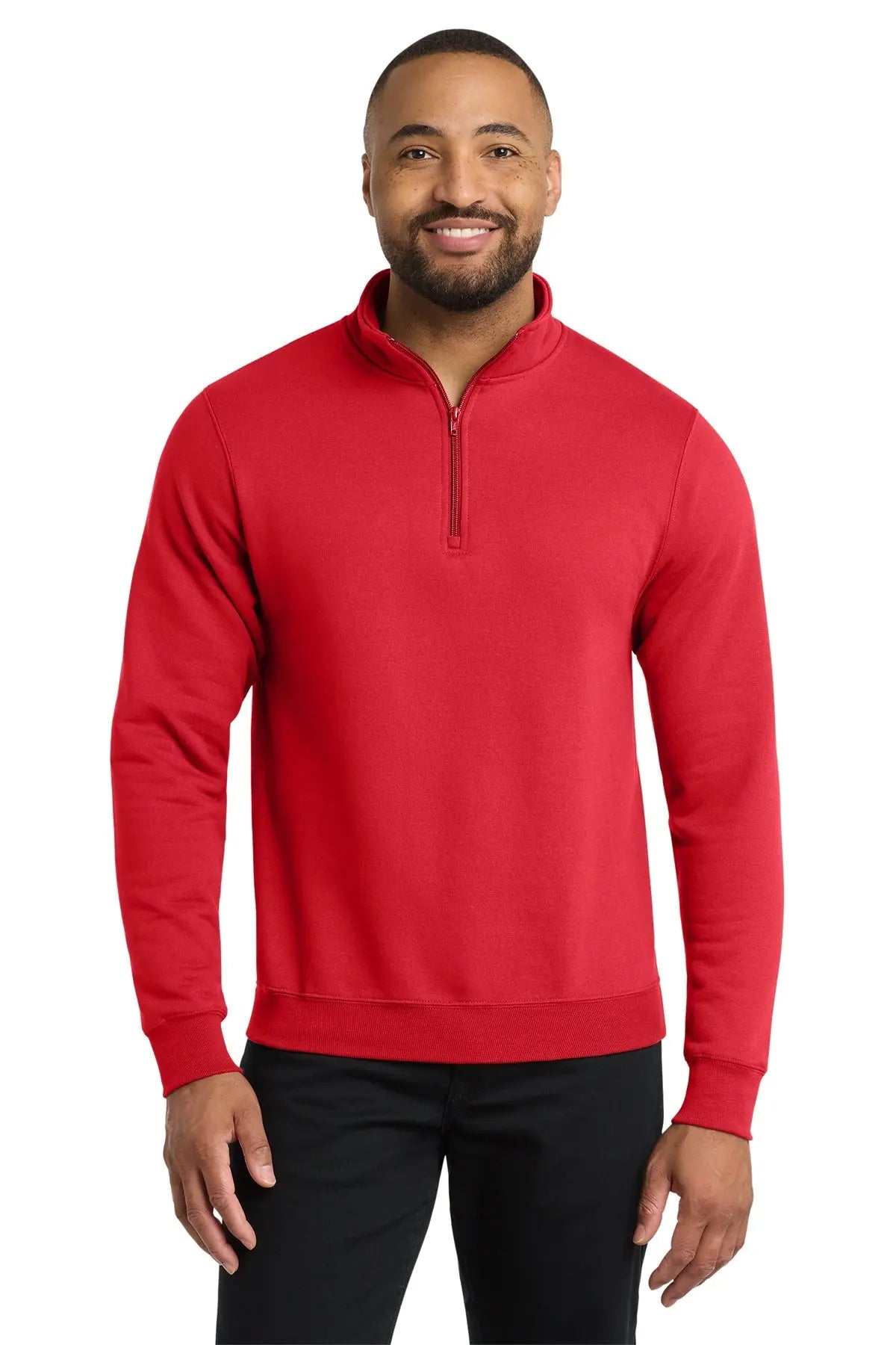 Port & Co™ Core Fleece 1/4-Zip Pullover Sweatshirt #PC78Q Game Over Merch