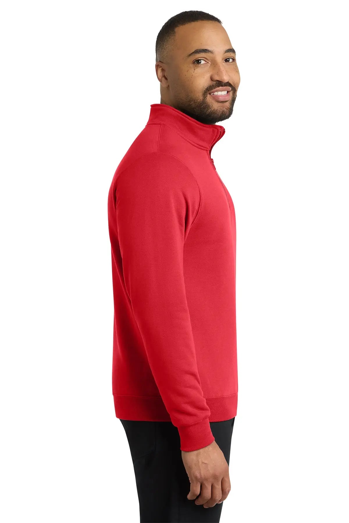 Port & Co™ Core Fleece 1/4-Zip Pullover Sweatshirt #PC78Q Game Over Merch