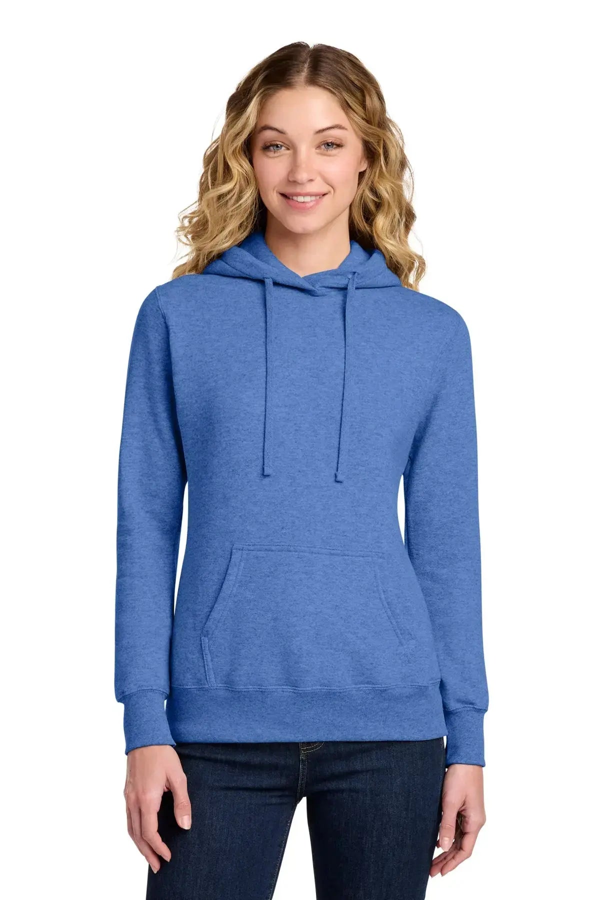 Port & Co™ Women's Core Fleece Pullover Hooded Sweatshirt #LPC78H Game Over Merch