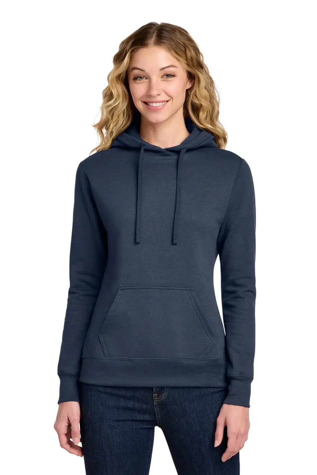 Port & Co™ Women's Core Fleece Pullover Hooded Sweatshirt #LPC78H Game Over Merch