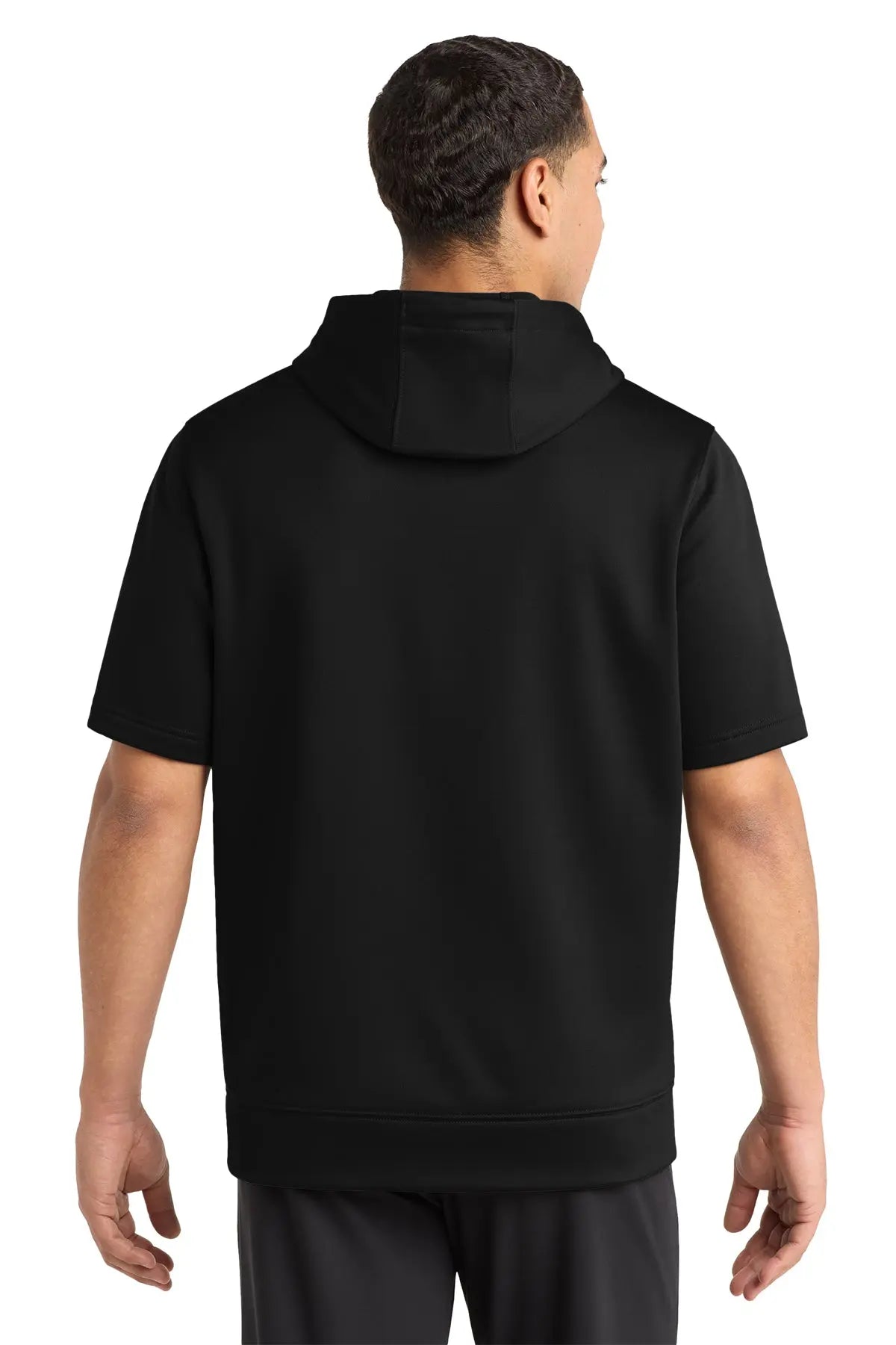 Sport-Tek® Sport-Wick® Fleece Short Sleeve Hooded Pullover #ST251