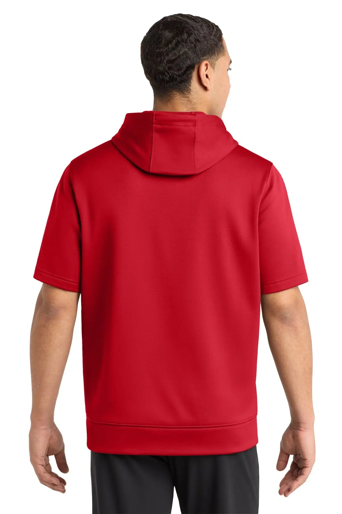 Sport-Tek® Sport-Wick® Fleece Short Sleeve Hooded Pullover #ST251