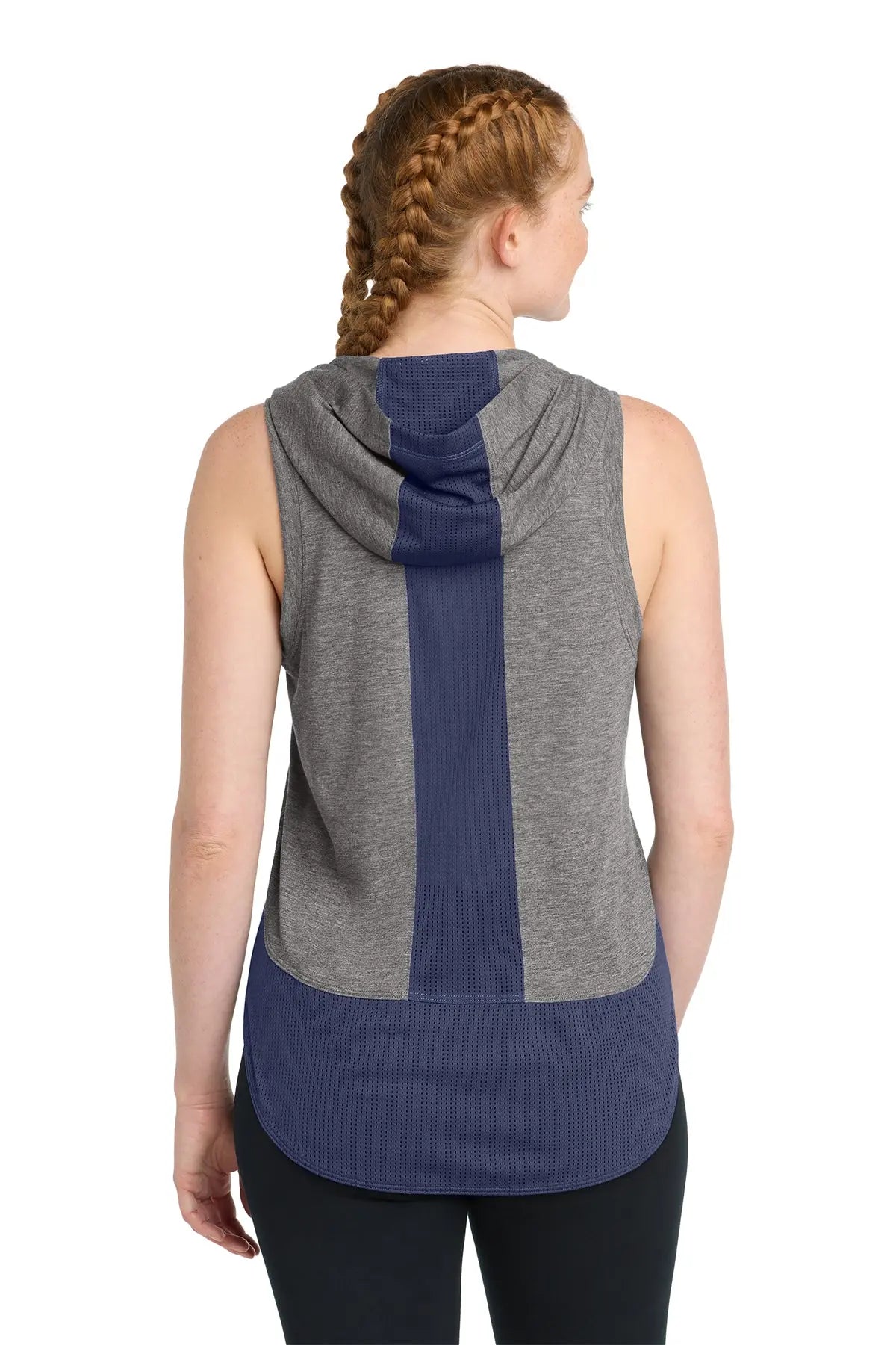 Sport-Tek® Women's PosiCharge® Tri-Blend Wicking Draft Hoodie Tank #LST410 Game Over Merch
