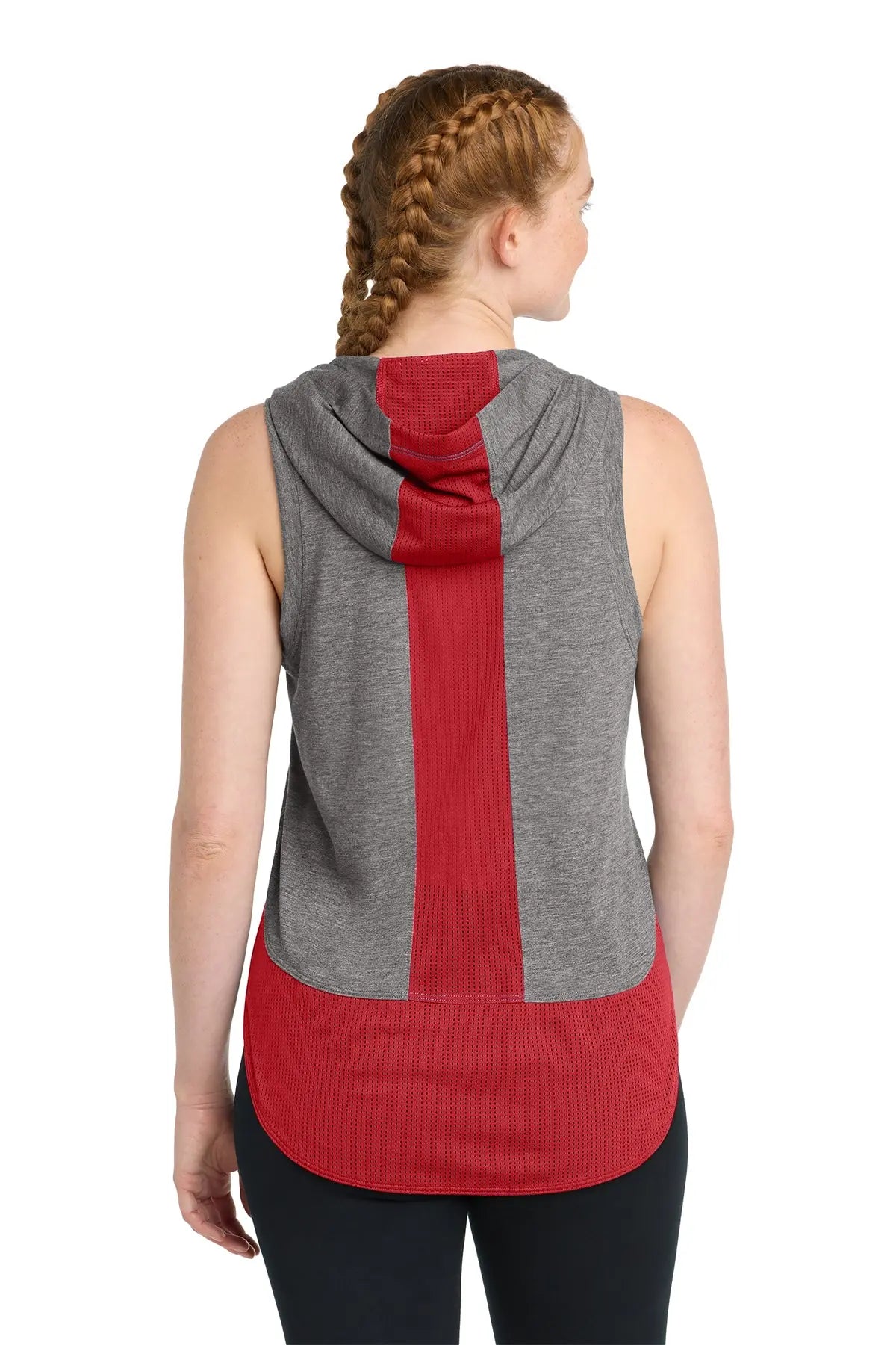 Sport-Tek® Women's PosiCharge® Tri-Blend Wicking Draft Hoodie Tank #LST410 Game Over Merch