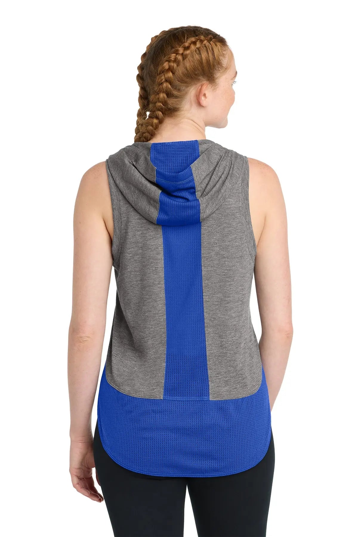 Sport-Tek® Women's PosiCharge® Tri-Blend Wicking Draft Hoodie Tank #LST410 Game Over Merch