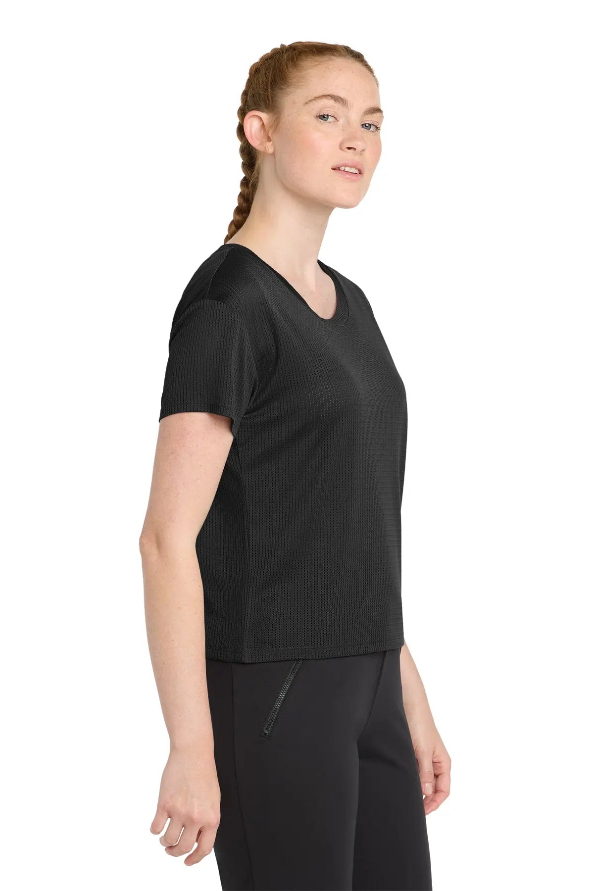 Sport-Tek® Women's PosiCharge® Draft Crop Tee #LST411