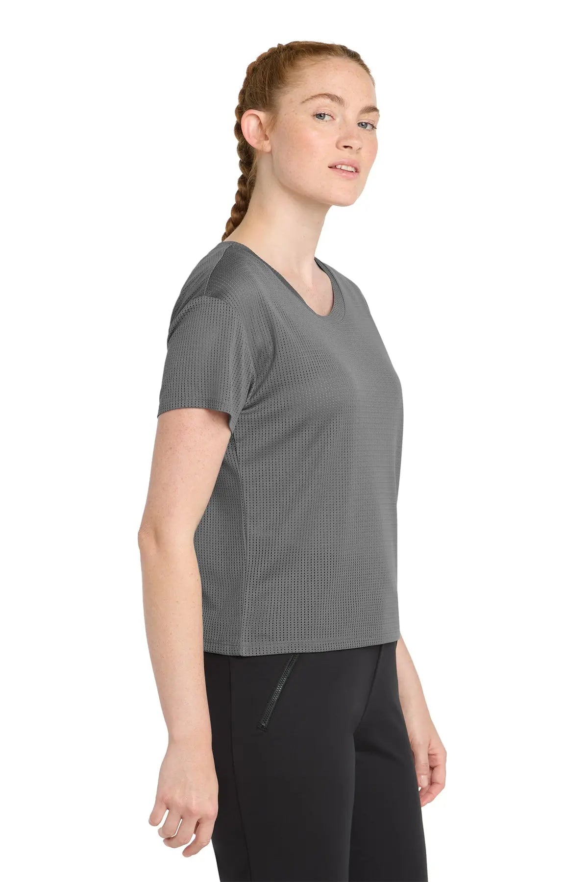 Sport-Tek® Women's PosiCharge® Draft Crop Tee #LST411