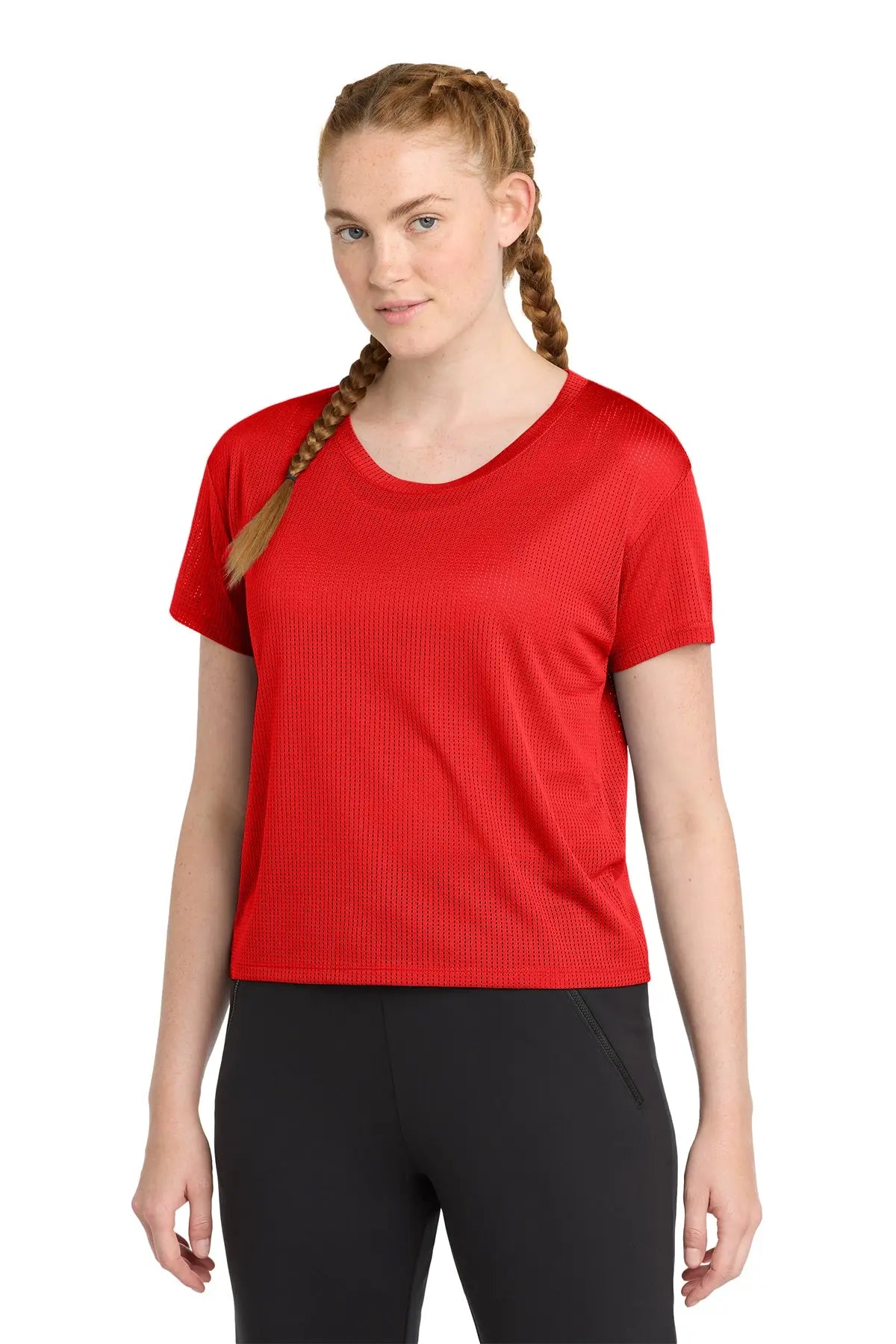 Sport-Tek® Women's PosiCharge® Draft Crop Tee #LST411
