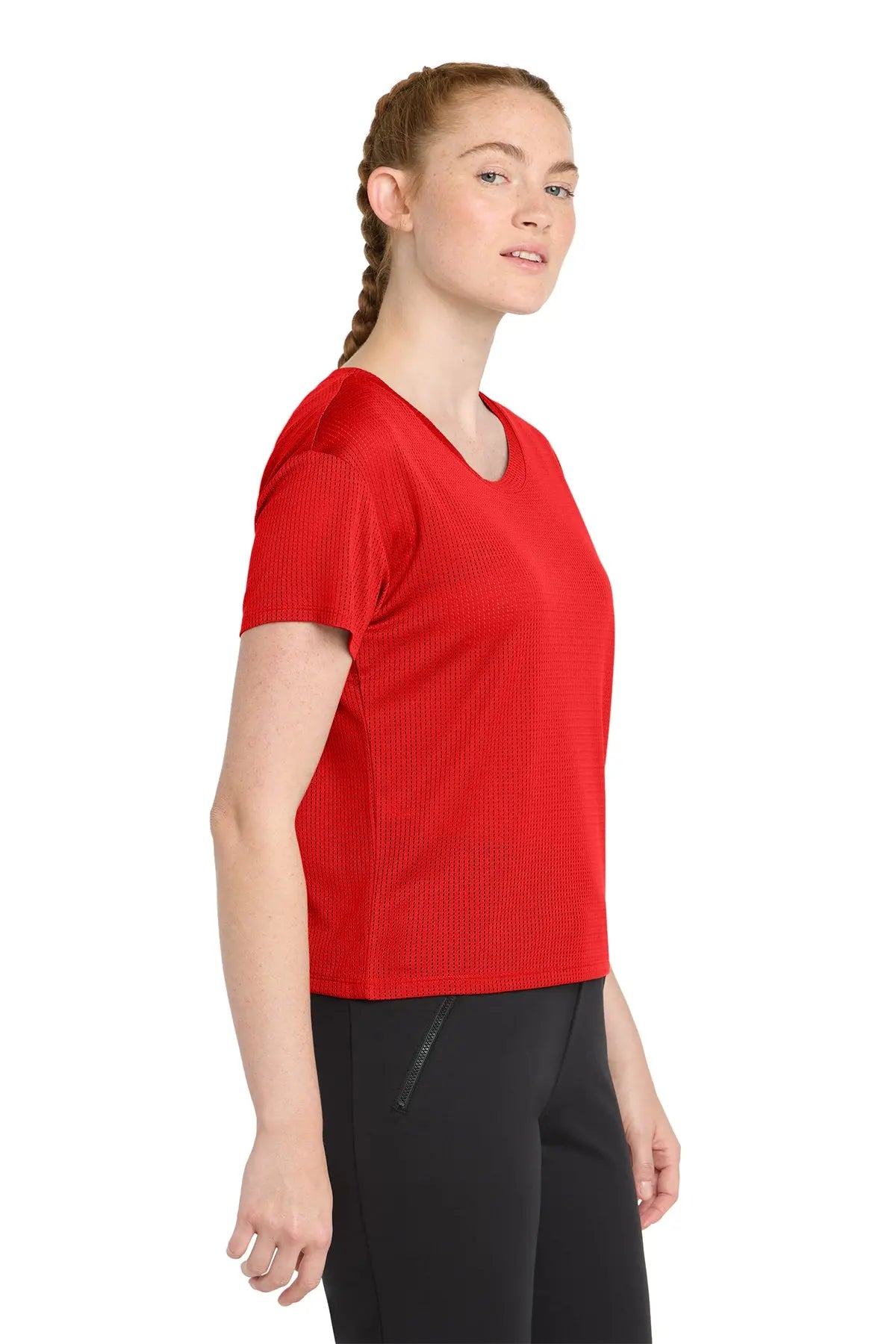 Sport-Tek® Women's PosiCharge® Draft Crop Tee #LST411