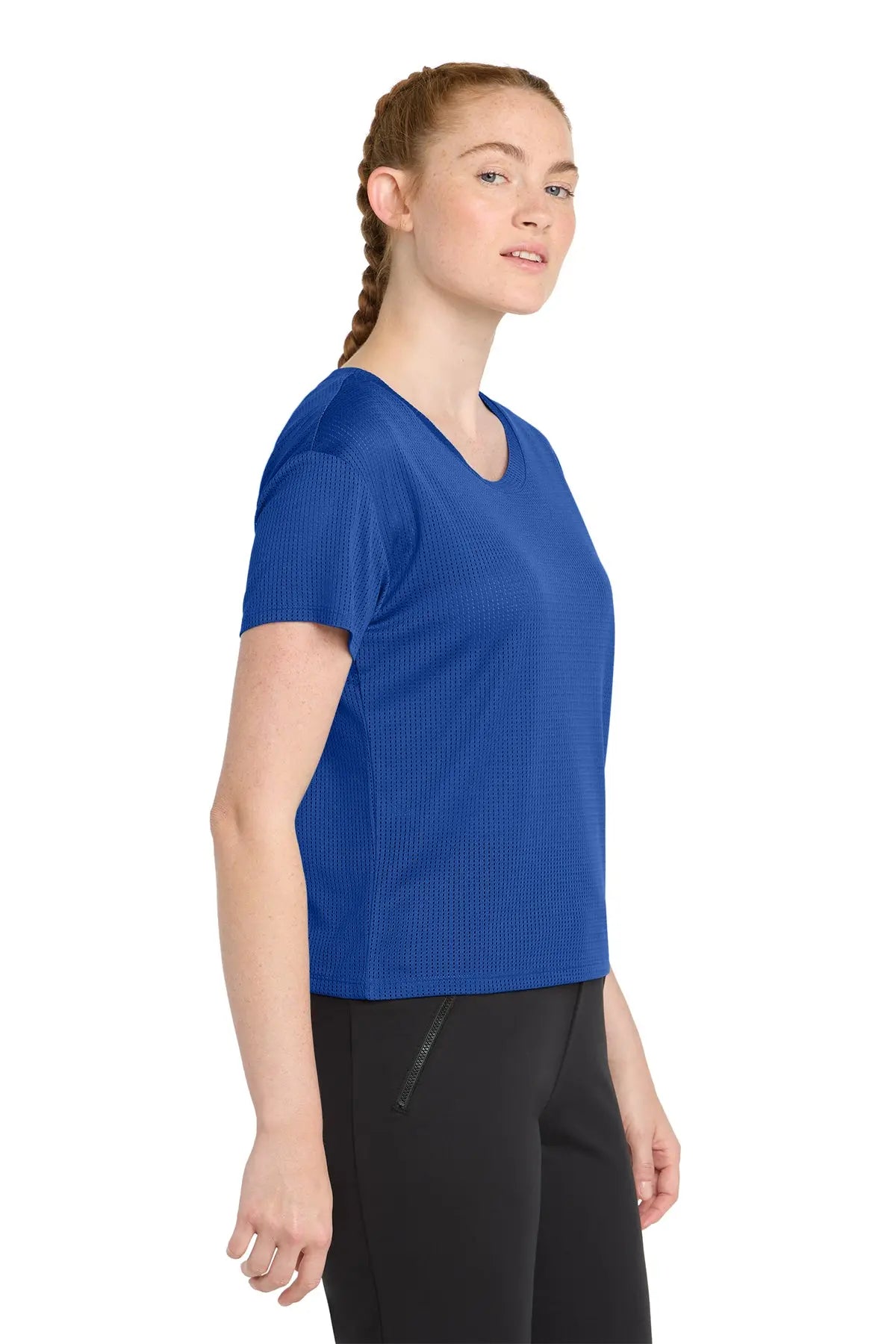 Sport-Tek® Women's PosiCharge® Draft Crop Tee #LST411