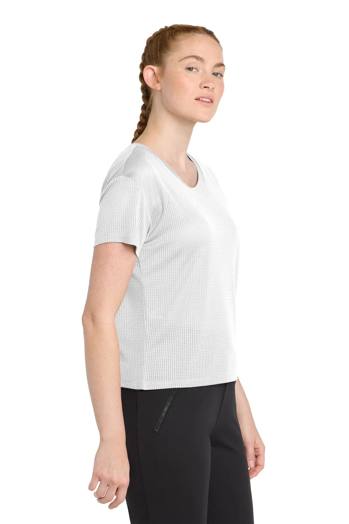 Sport-Tek® Women's PosiCharge® Draft Crop Tee #LST411