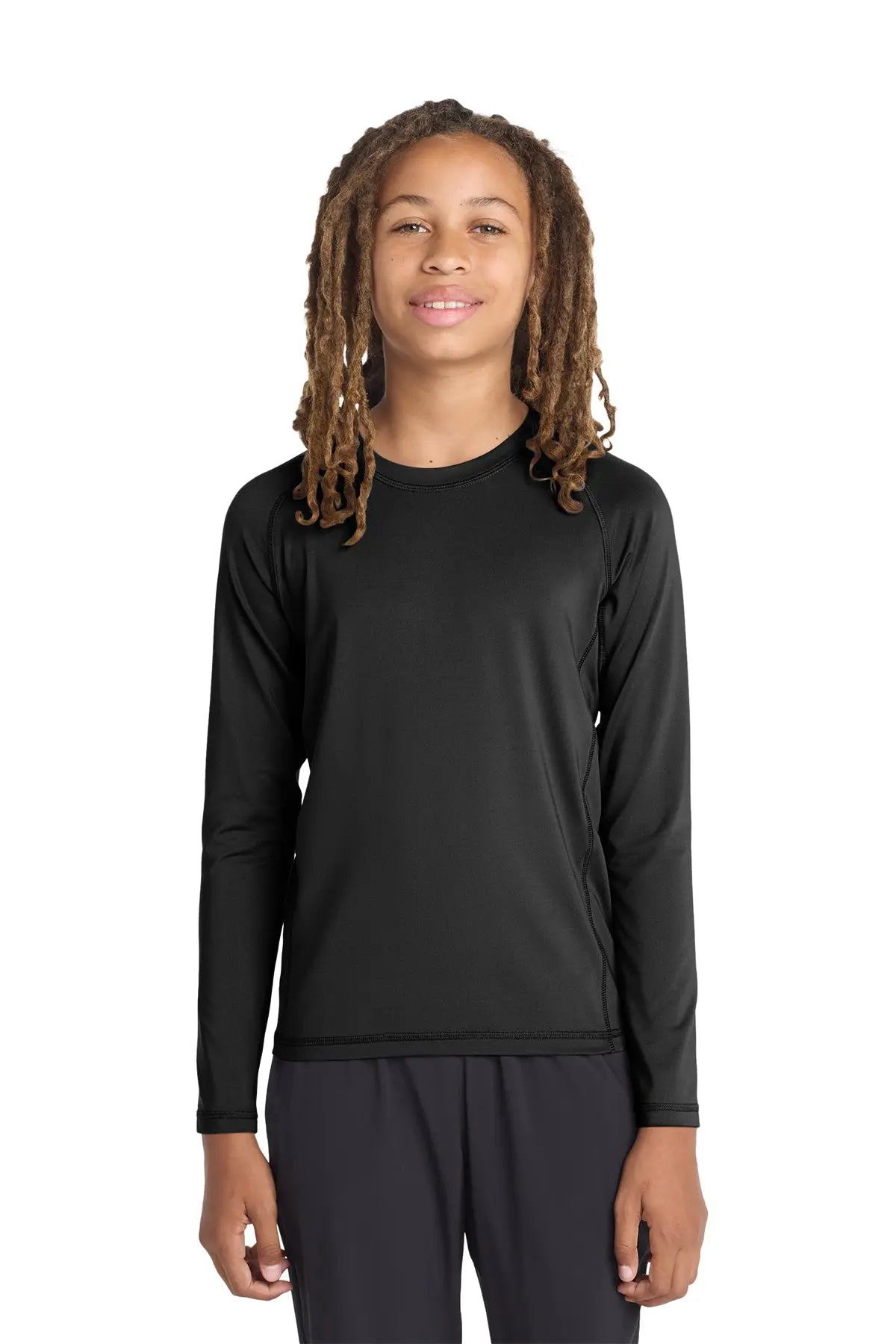 Sport-Tek® Youth Long Sleeve Rashguard Tee #YST470LS