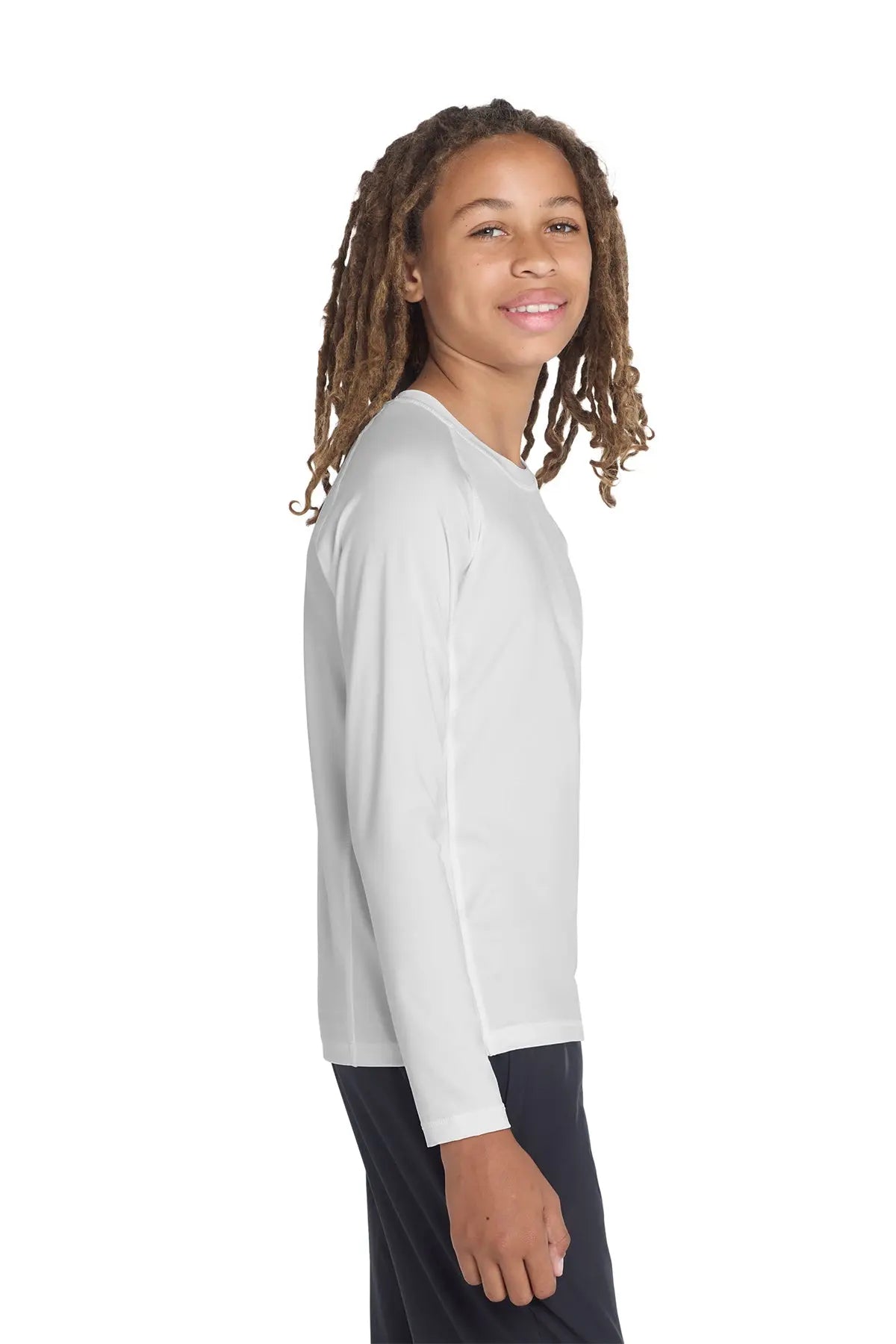 Sport-Tek® Youth Long Sleeve Rashguard Tee #YST470LS