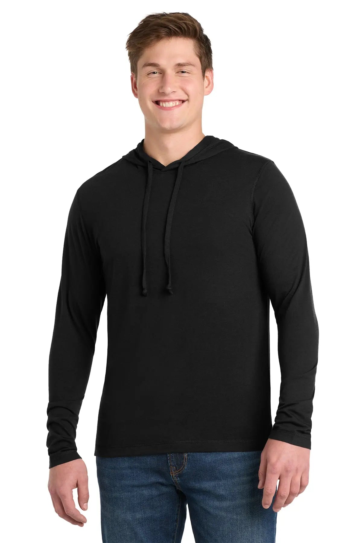 Sport-Tek® PosiCharge® Tri-Blend Wicking Long Sleeve Hoodie #ST406