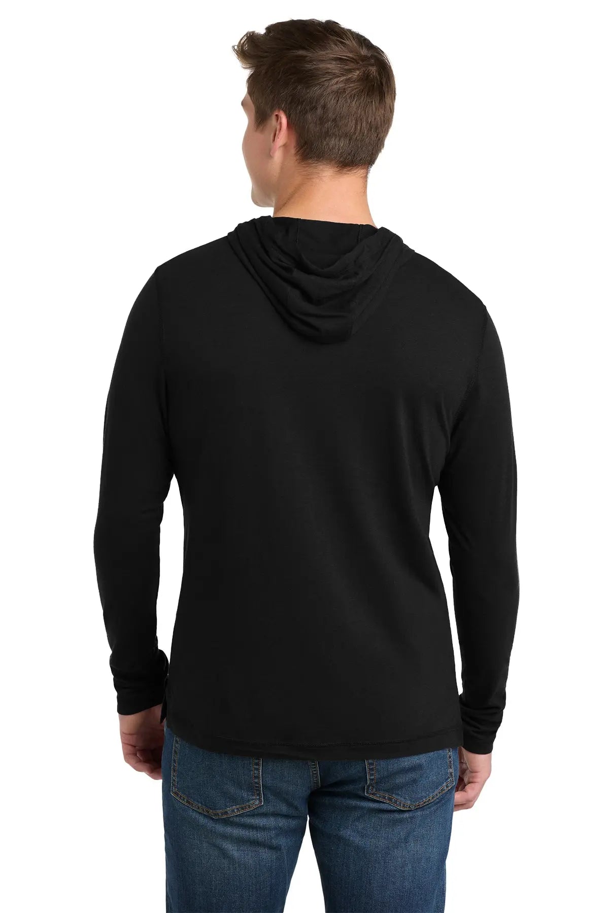 Sport-Tek® PosiCharge® Tri-Blend Wicking Long Sleeve Hoodie #ST406
