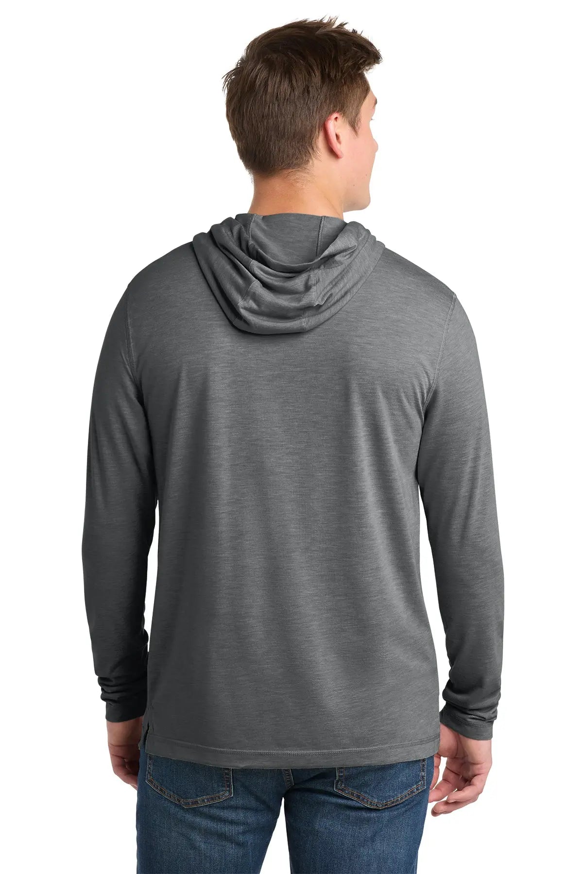 Sport-Tek® PosiCharge® Tri-Blend Wicking Long Sleeve Hoodie #ST406