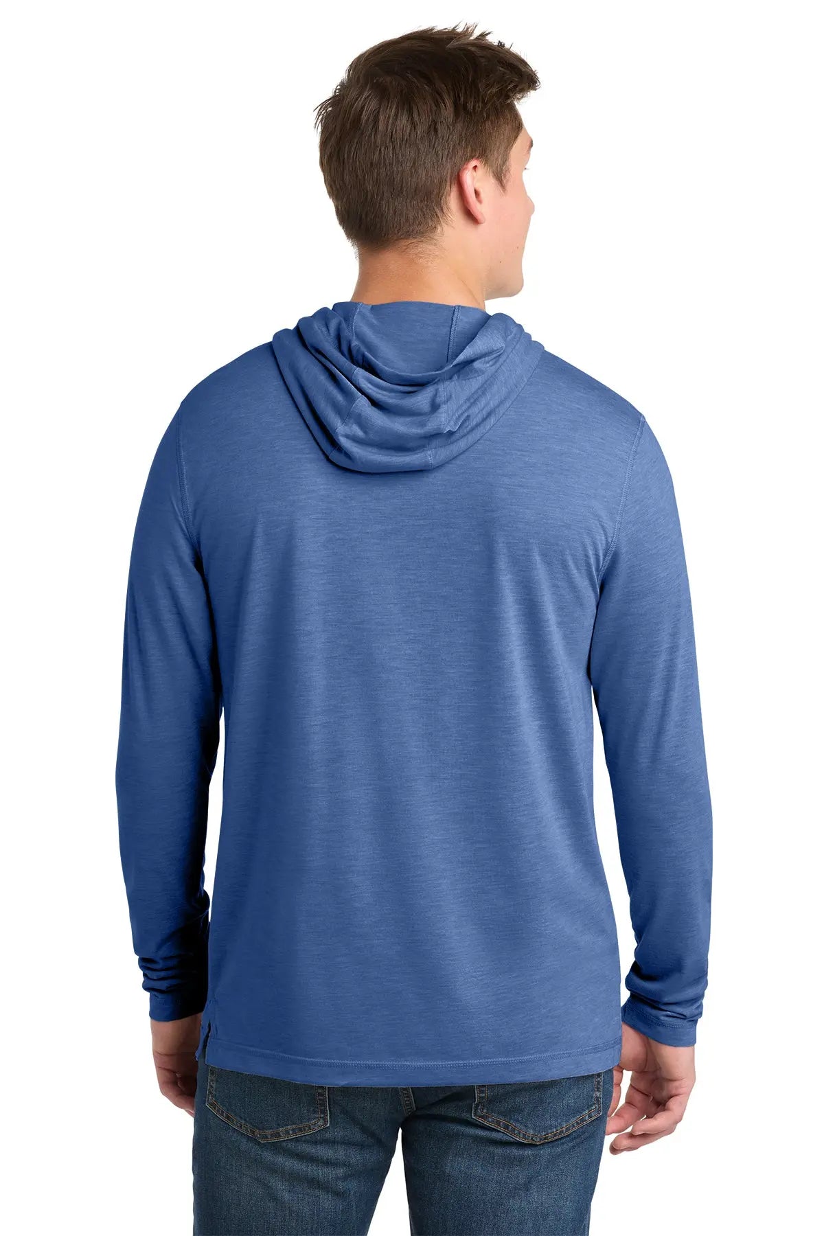 Sport-Tek® PosiCharge® Tri-Blend Wicking Long Sleeve Hoodie #ST406