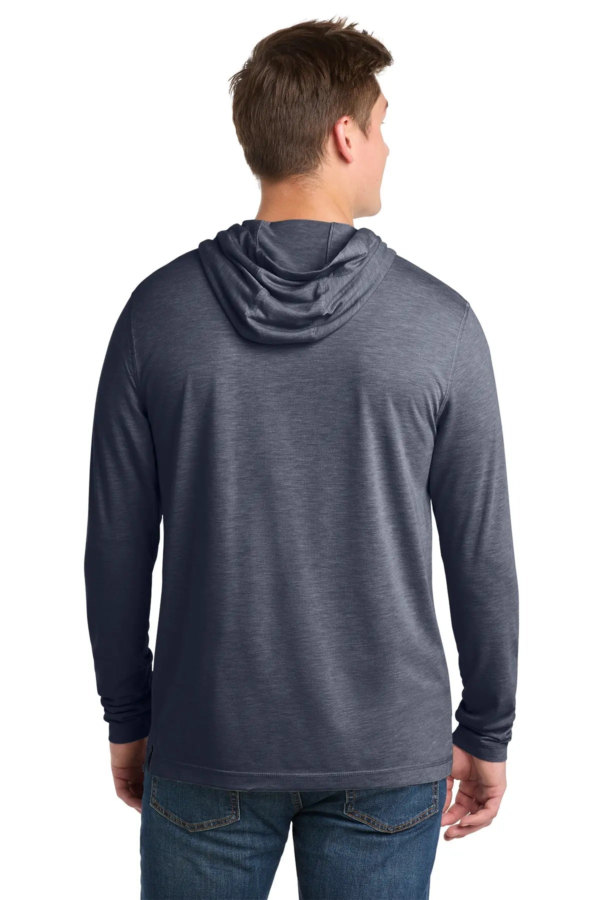Sport-Tek® PosiCharge® Tri-Blend Wicking Long Sleeve Hoodie #ST406