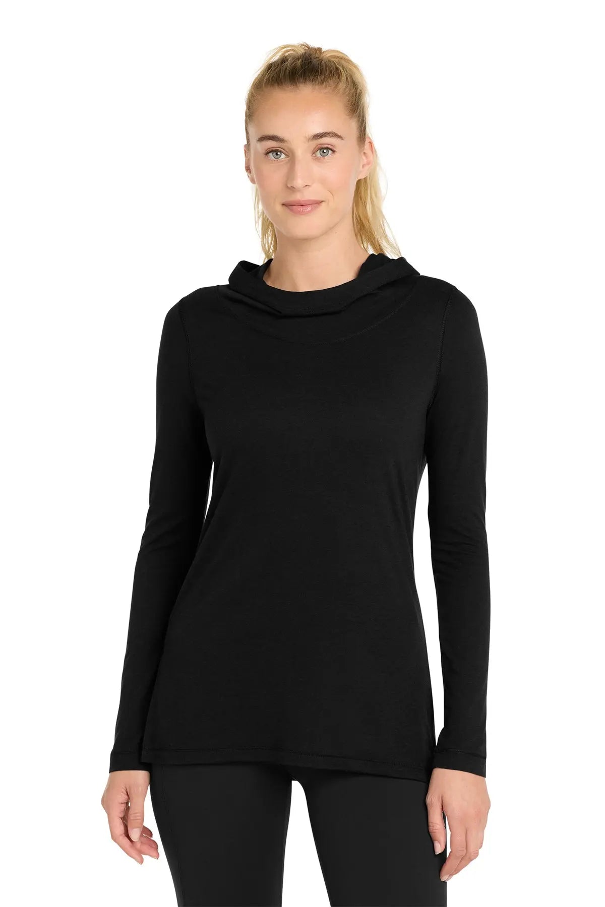 Sport-Tek® Women's PosiCharge® Tri-Blend Wicking Long Sleeve Hoodie #LST406