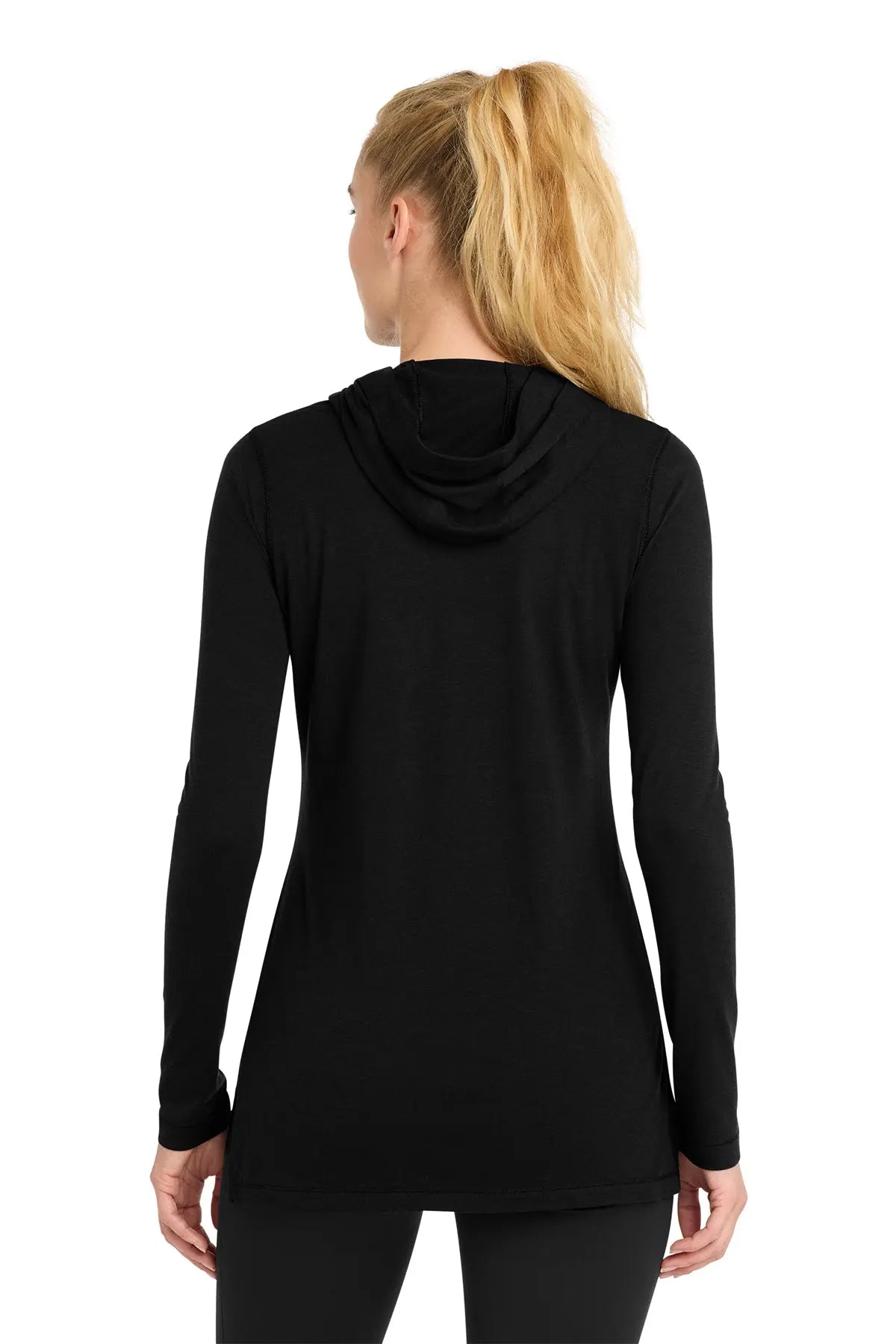 Sport-Tek® Women's PosiCharge® Tri-Blend Wicking Long Sleeve Hoodie #LST406