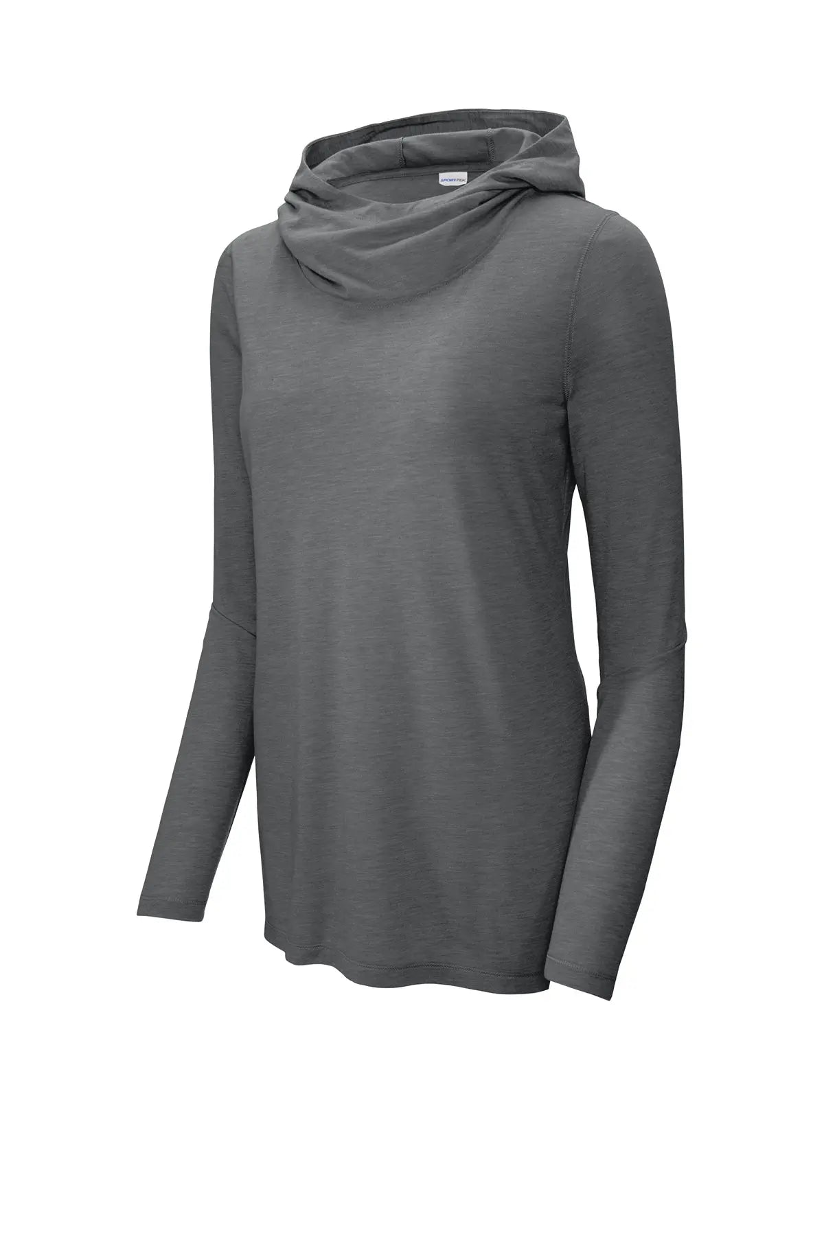 Sport-Tek® Women's PosiCharge® Tri-Blend Wicking Long Sleeve Hoodie #LST406