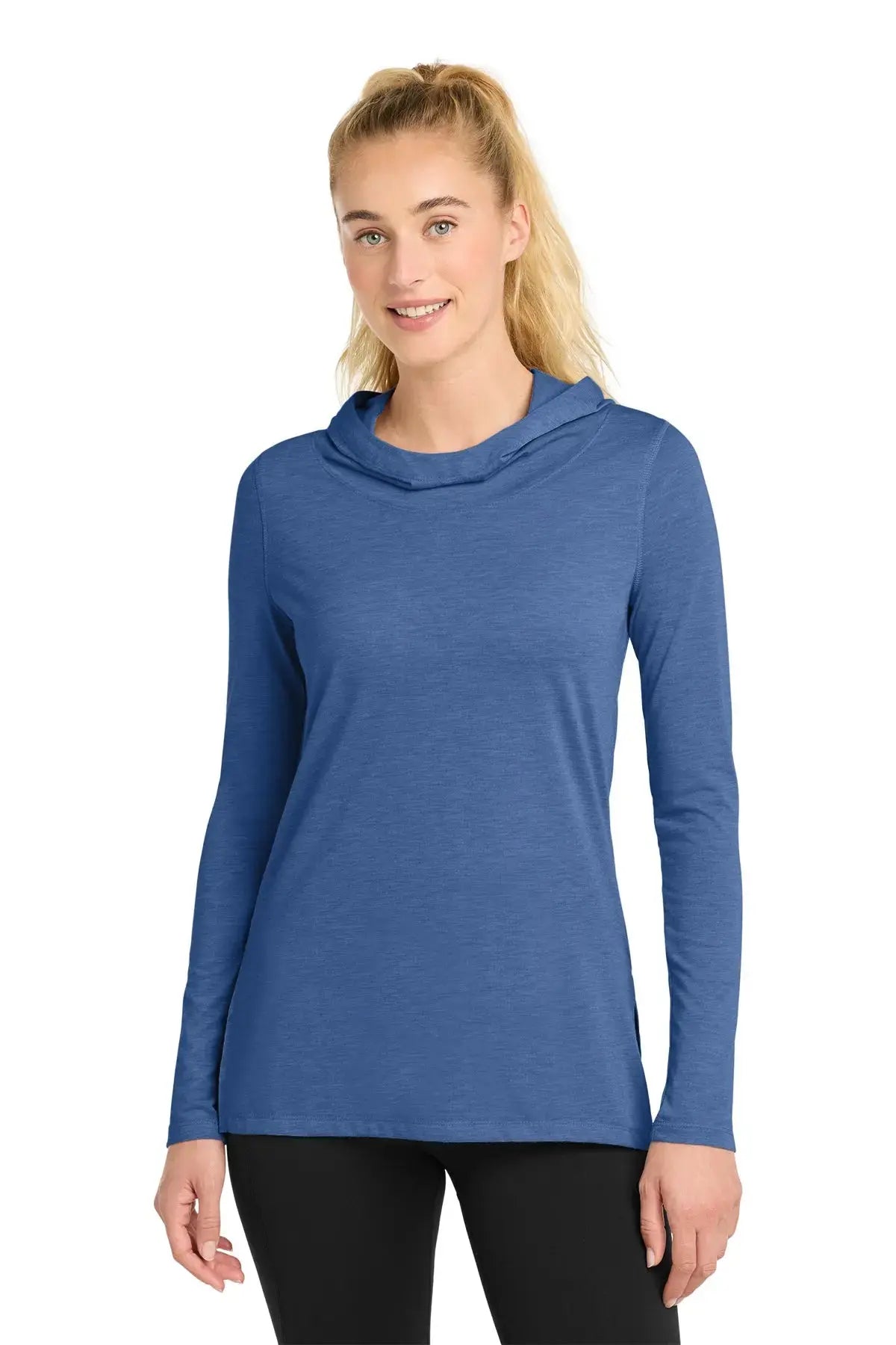 Sport-Tek® Women's PosiCharge® Tri-Blend Wicking Long Sleeve Hoodie #LST406 Game Over Merch