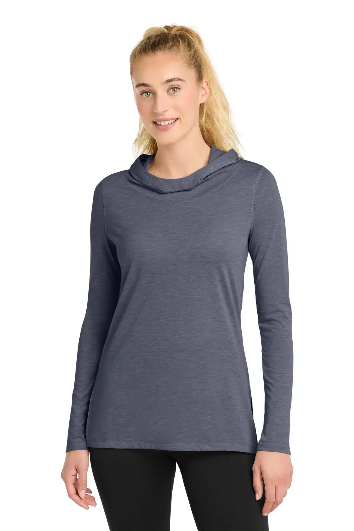 Sport-Tek® Women's PosiCharge® Tri-Blend Wicking Long Sleeve Hoodie #LST406 Game Over Merch