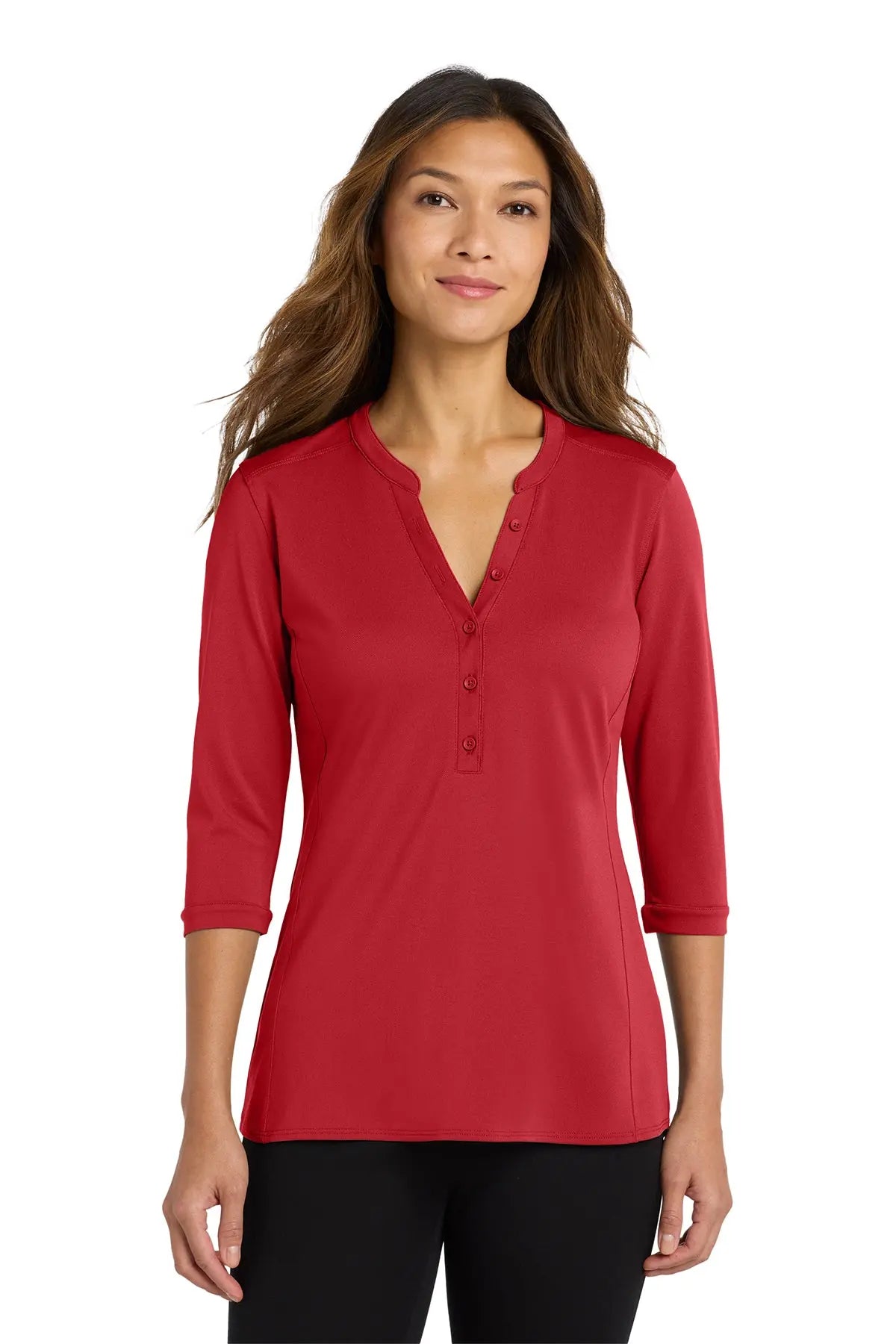Port Authority ® Women's UV Choice Pique Henley #LK750Game Over Merch