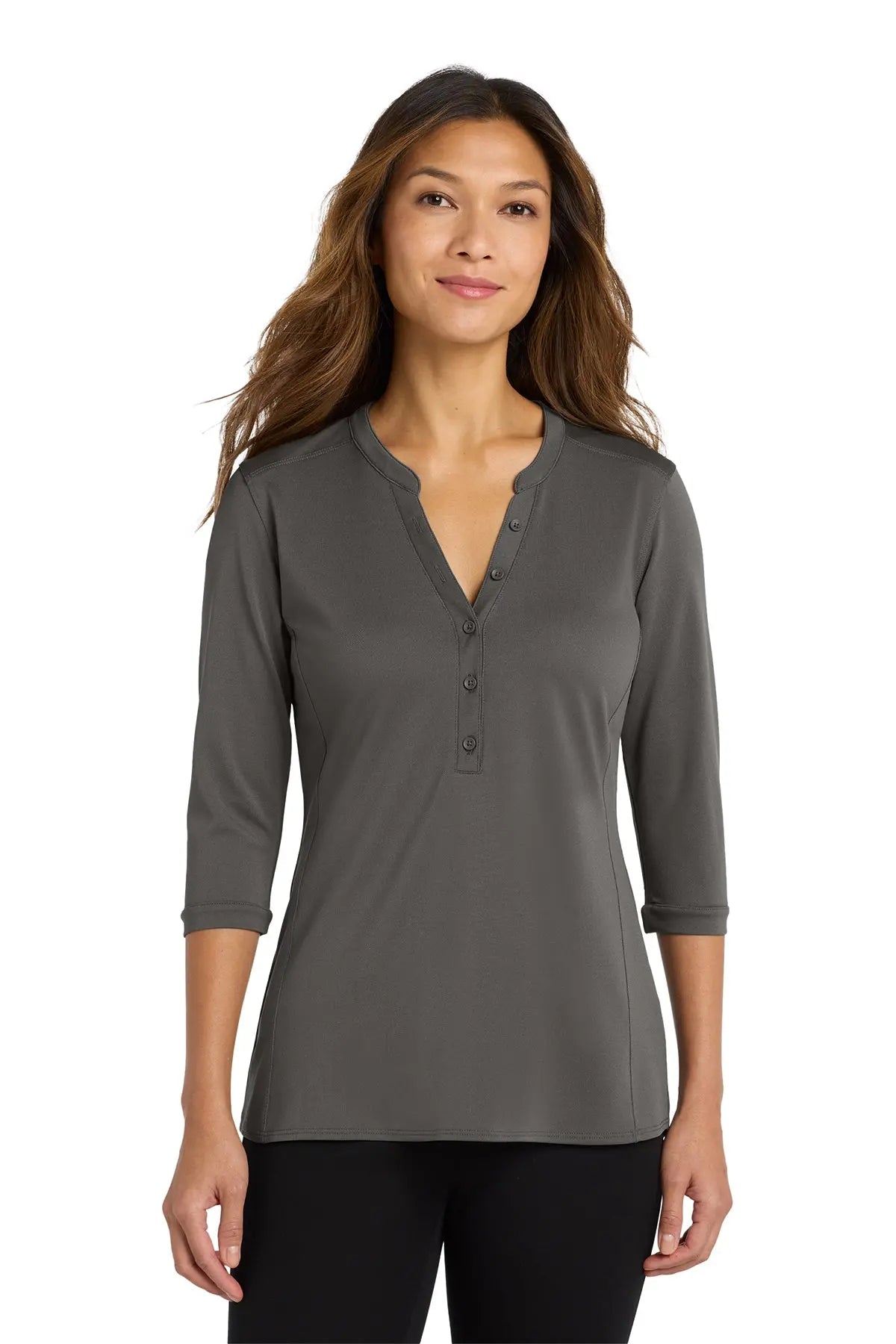 Port Authority ® Women's UV Choice Pique Henley #LK750Game Over Merch