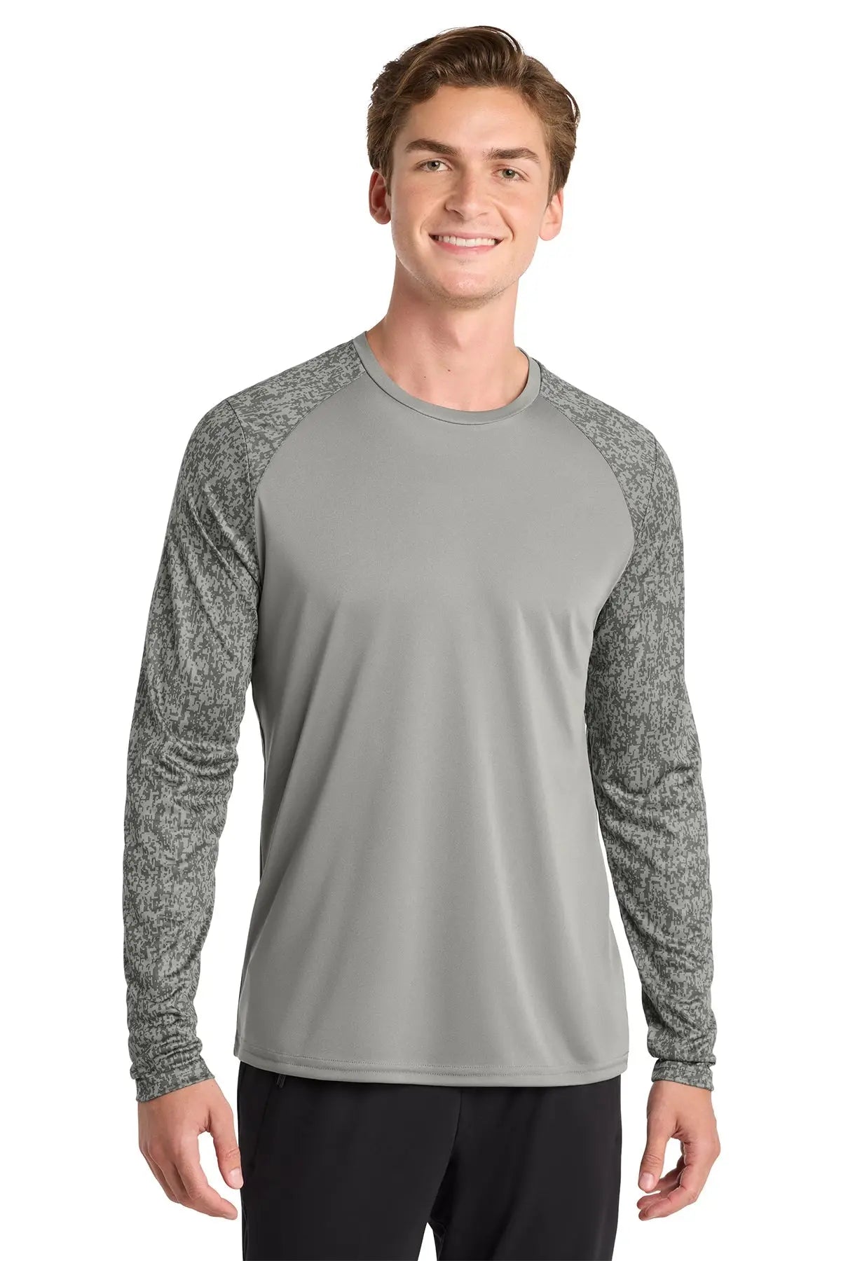 Sport-Tek® Long Sleeve Digi Camo Tee #ST460LS Game Over Merch