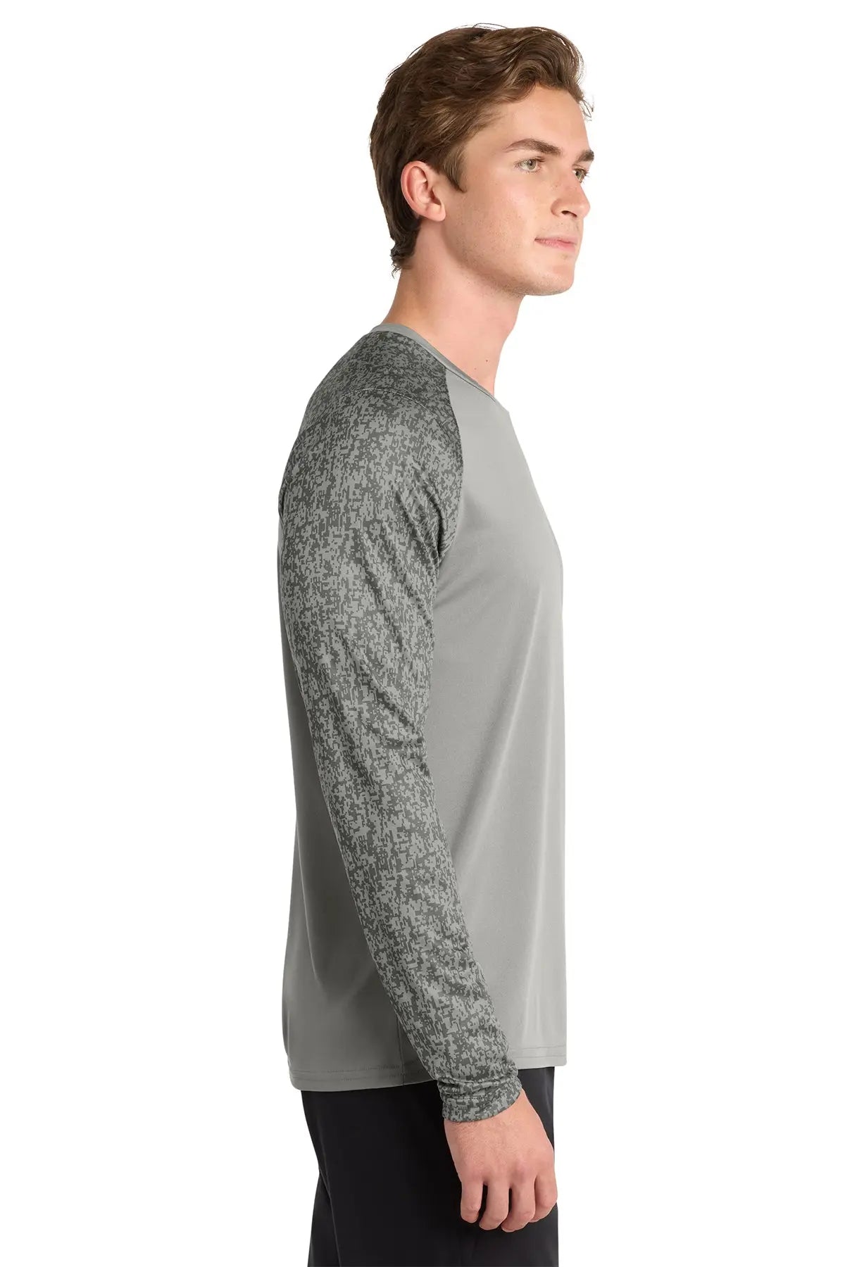Sport-Tek® Long Sleeve Digi Camo Tee #ST460LS Game Over Merch