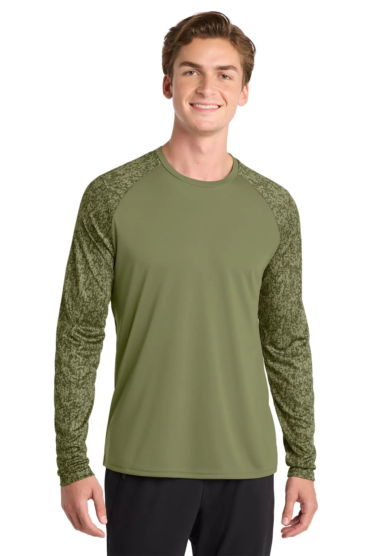 Sport-Tek® Long Sleeve Digi Camo Tee #ST460LS Game Over Merch