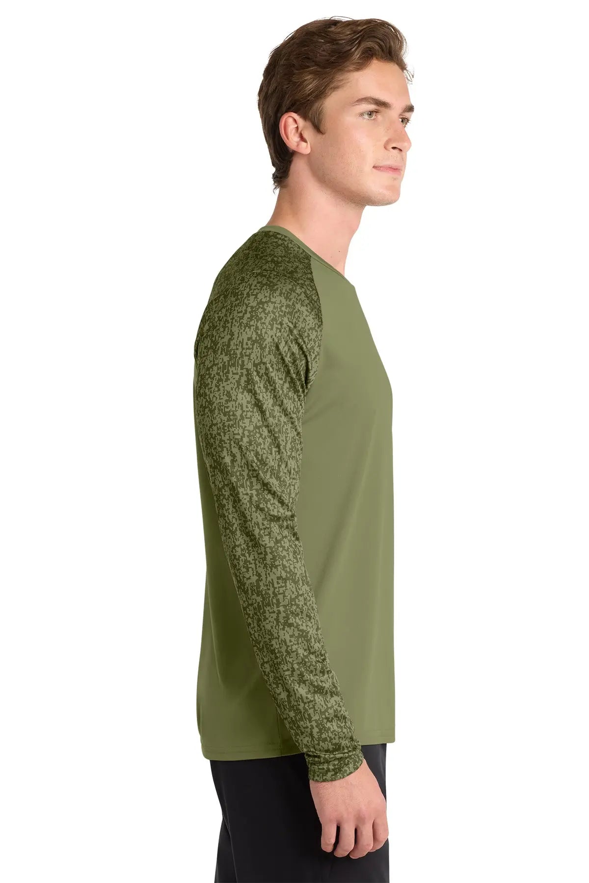 Sport-Tek® Long Sleeve Digi Camo Tee #ST460LS Game Over Merch